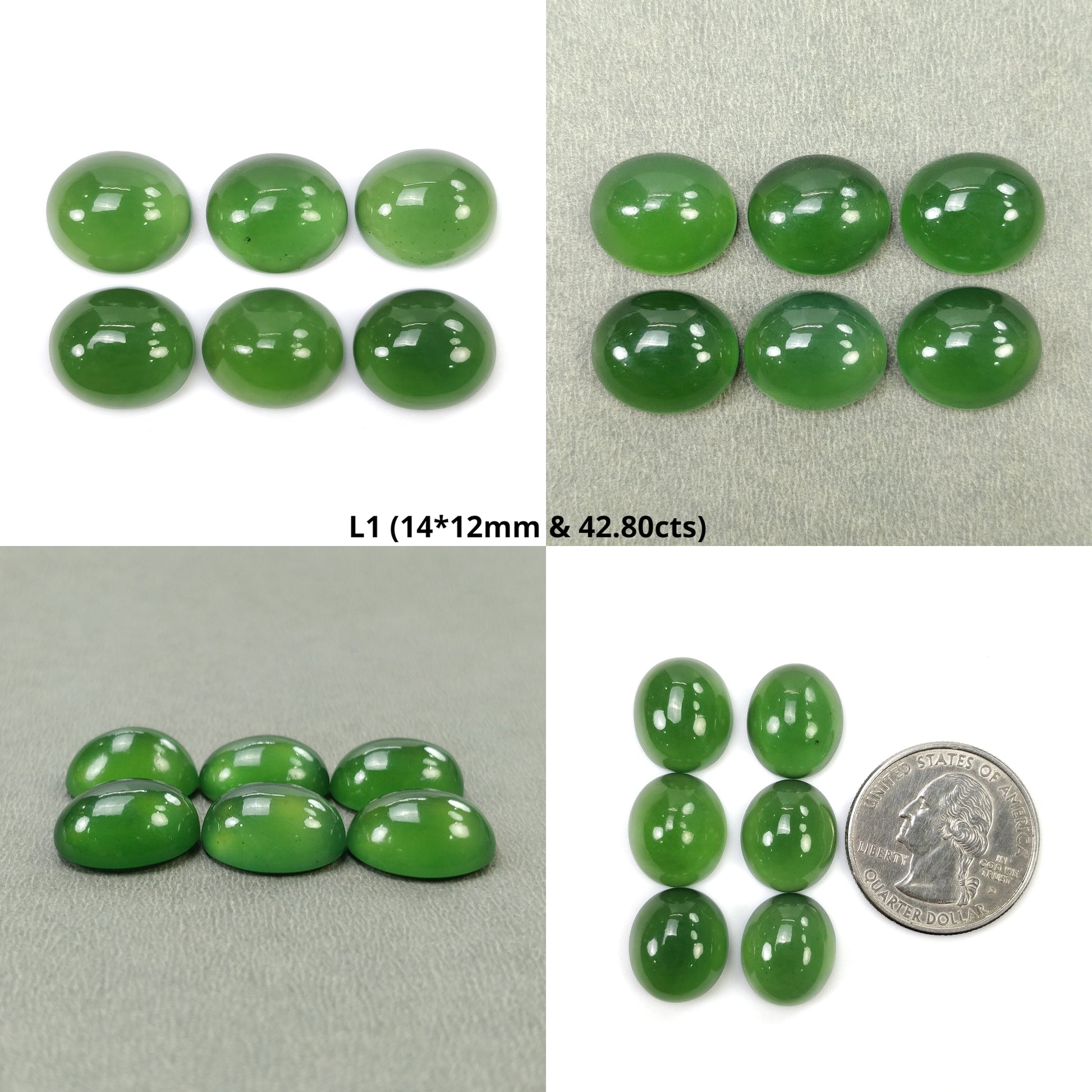 Oval Serpentine Gemstone
