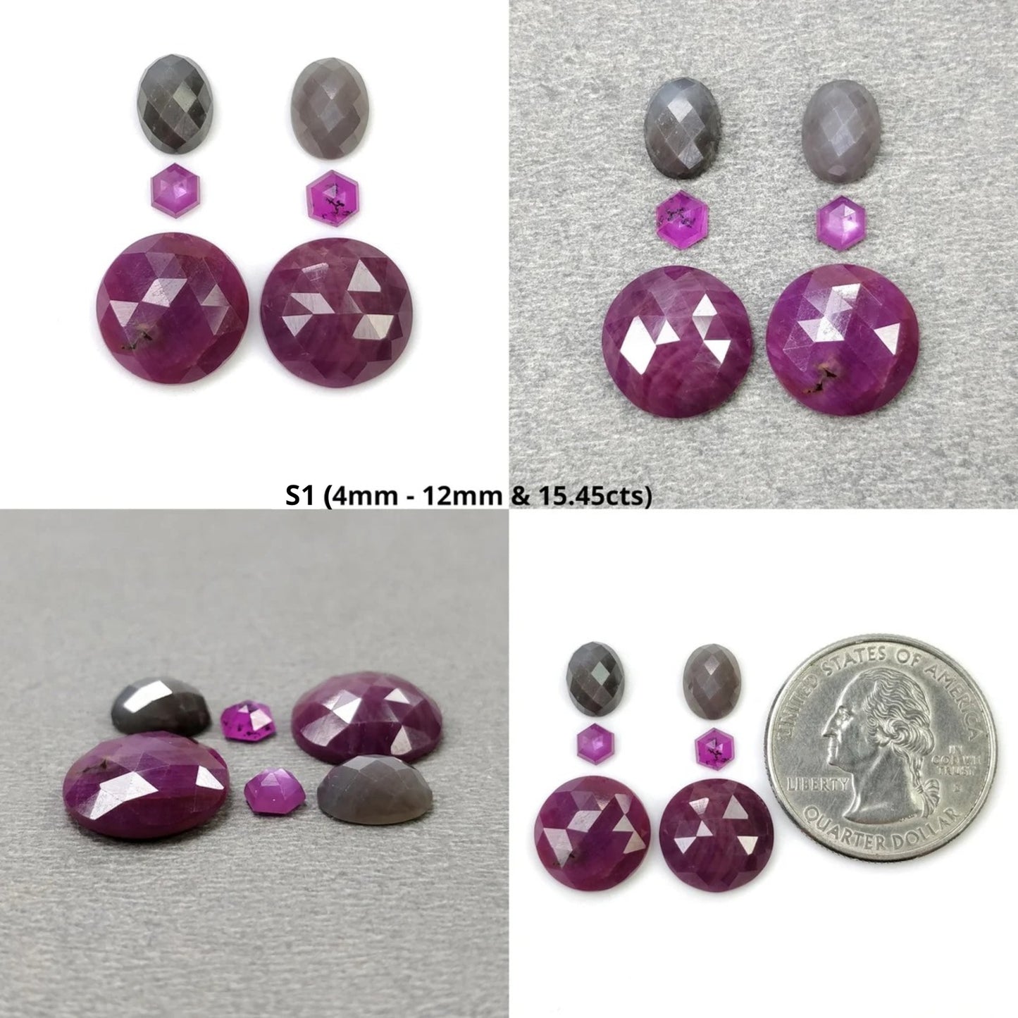 Rose Cut Ruby