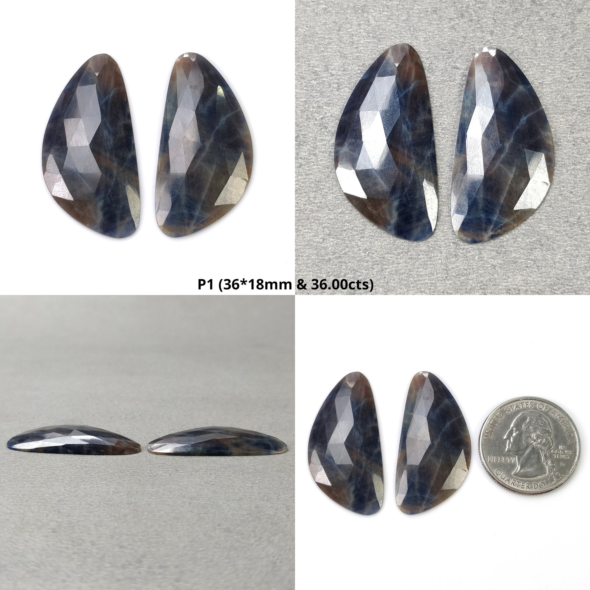 Rose Cut Sapphire