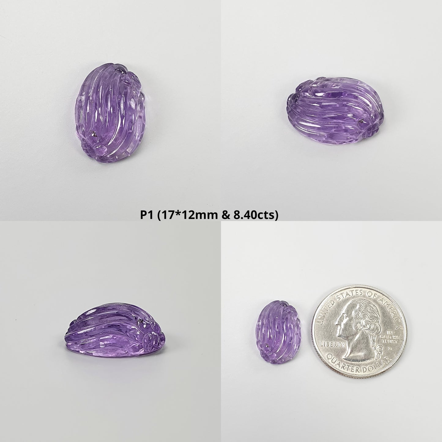 Hand Carved Amethyst