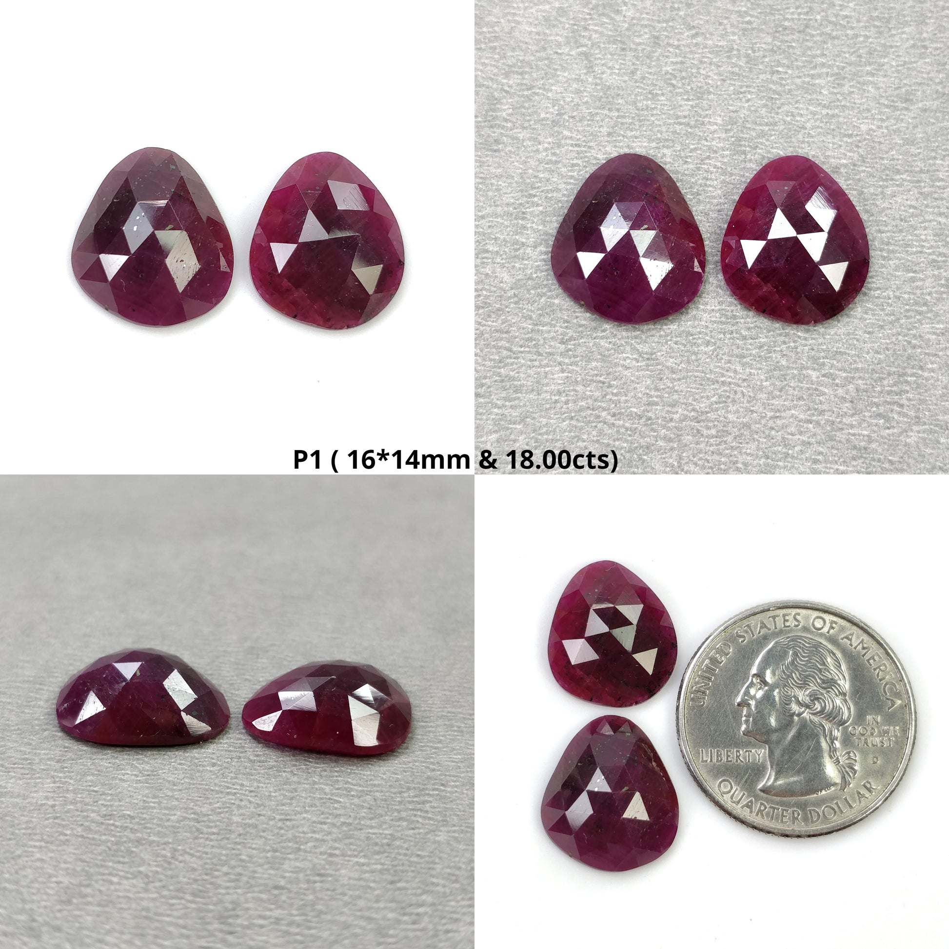 Uneven Shape Ruby
