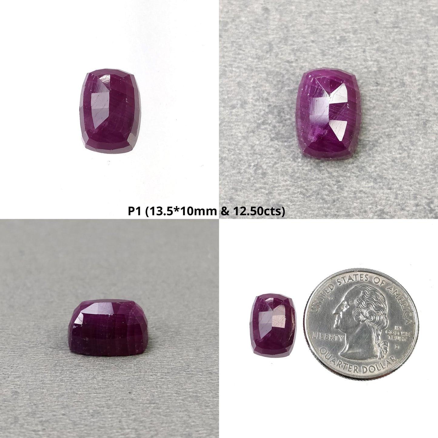 Step Cut Ruby