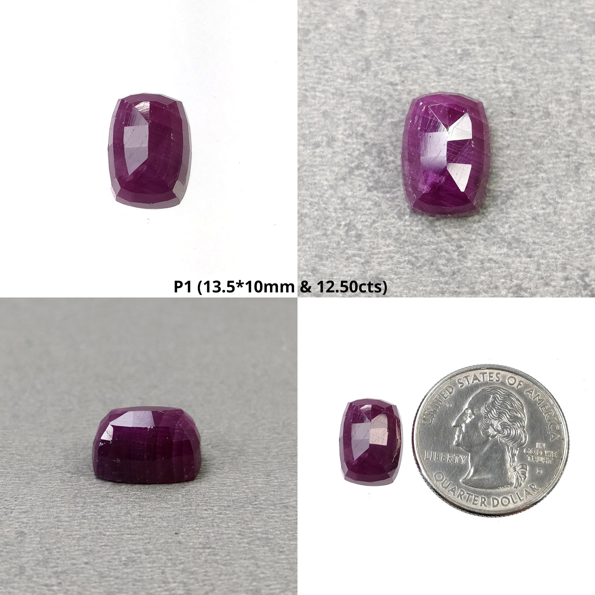 Step Cut Ruby
