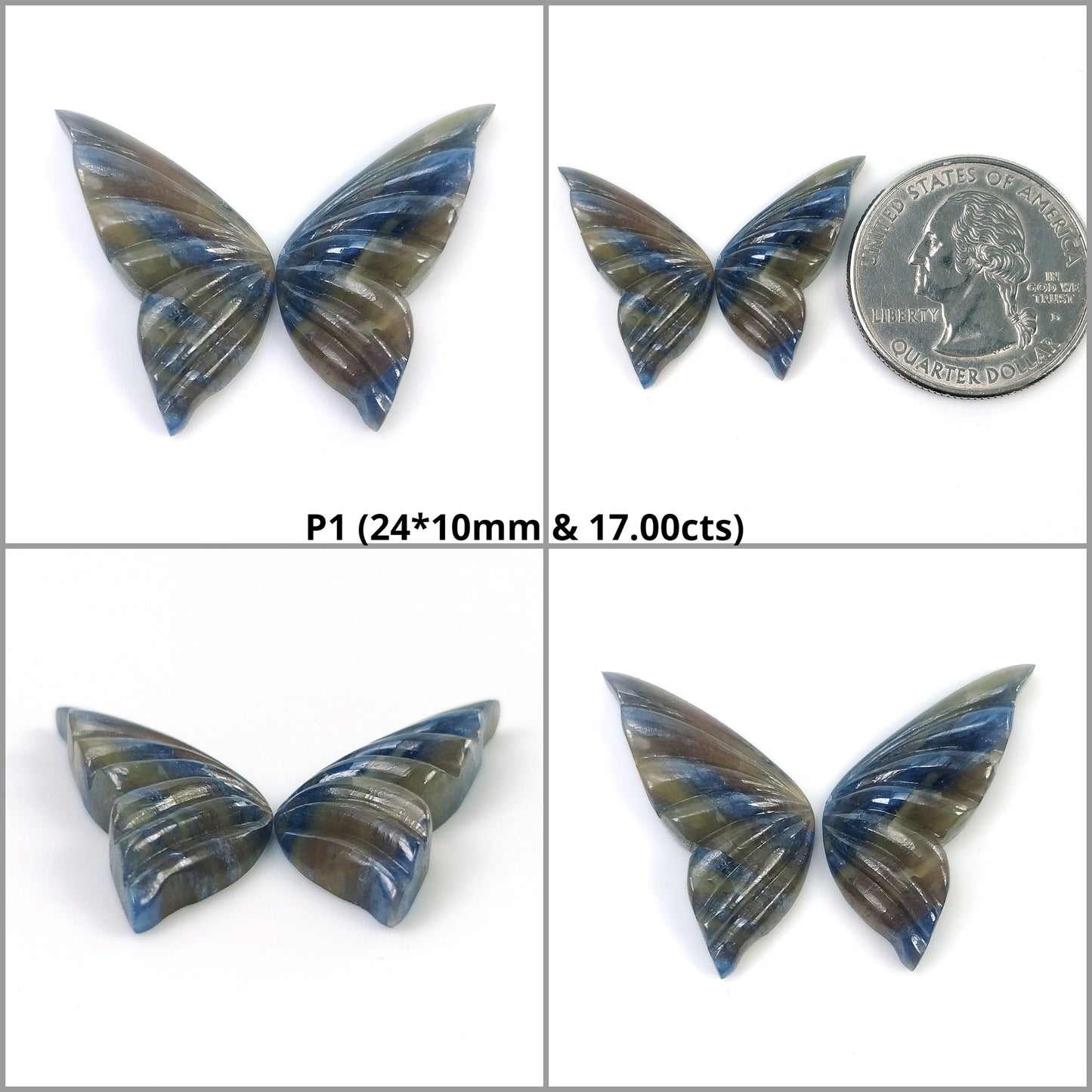 Multi Sapphire Gemstone