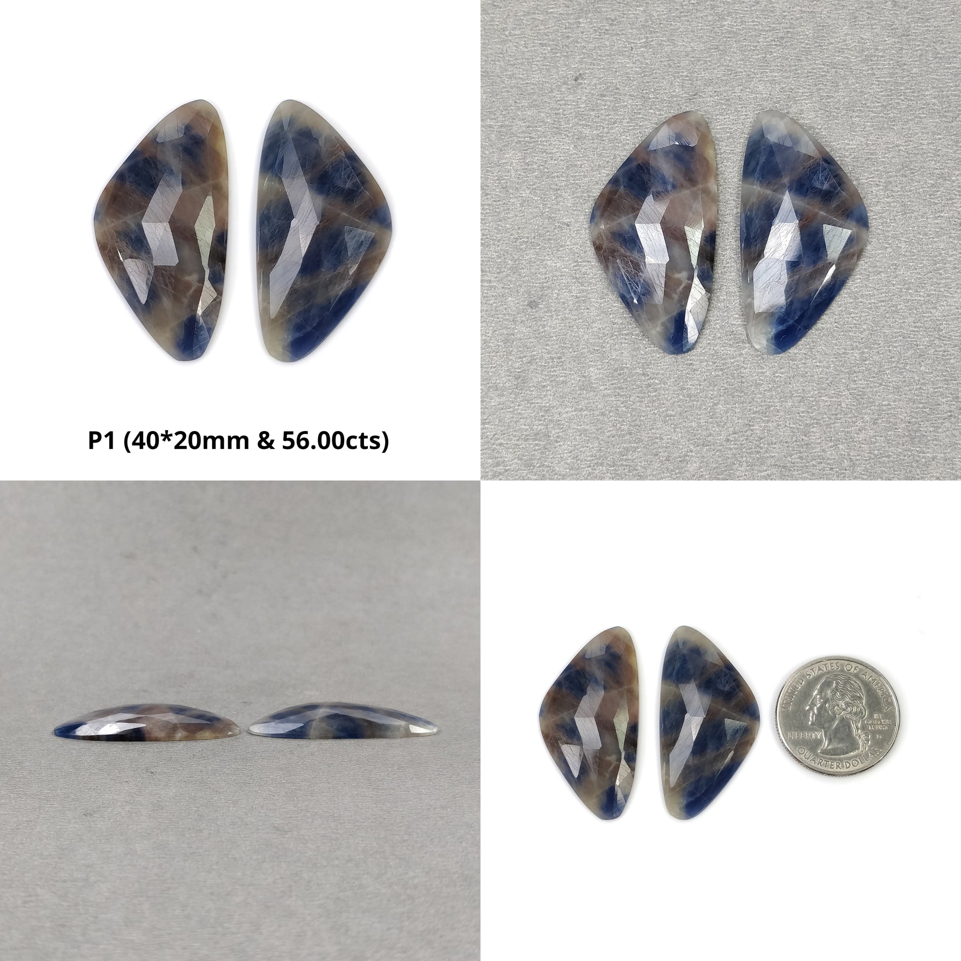 Rose Cut Sapphire