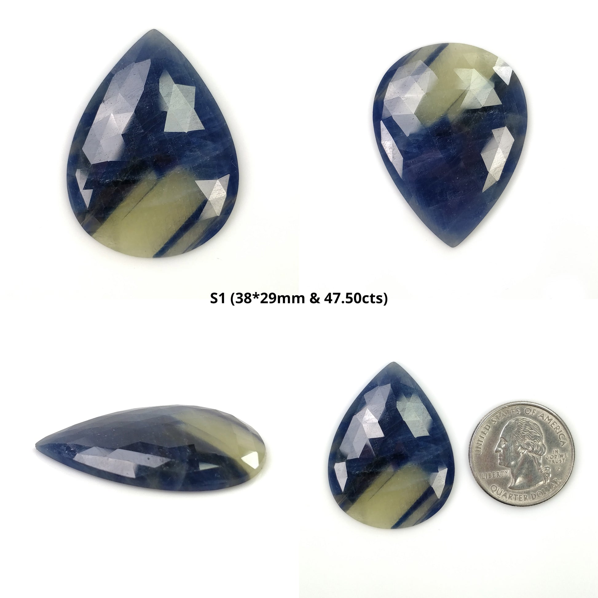 Rose Cut Sapphire