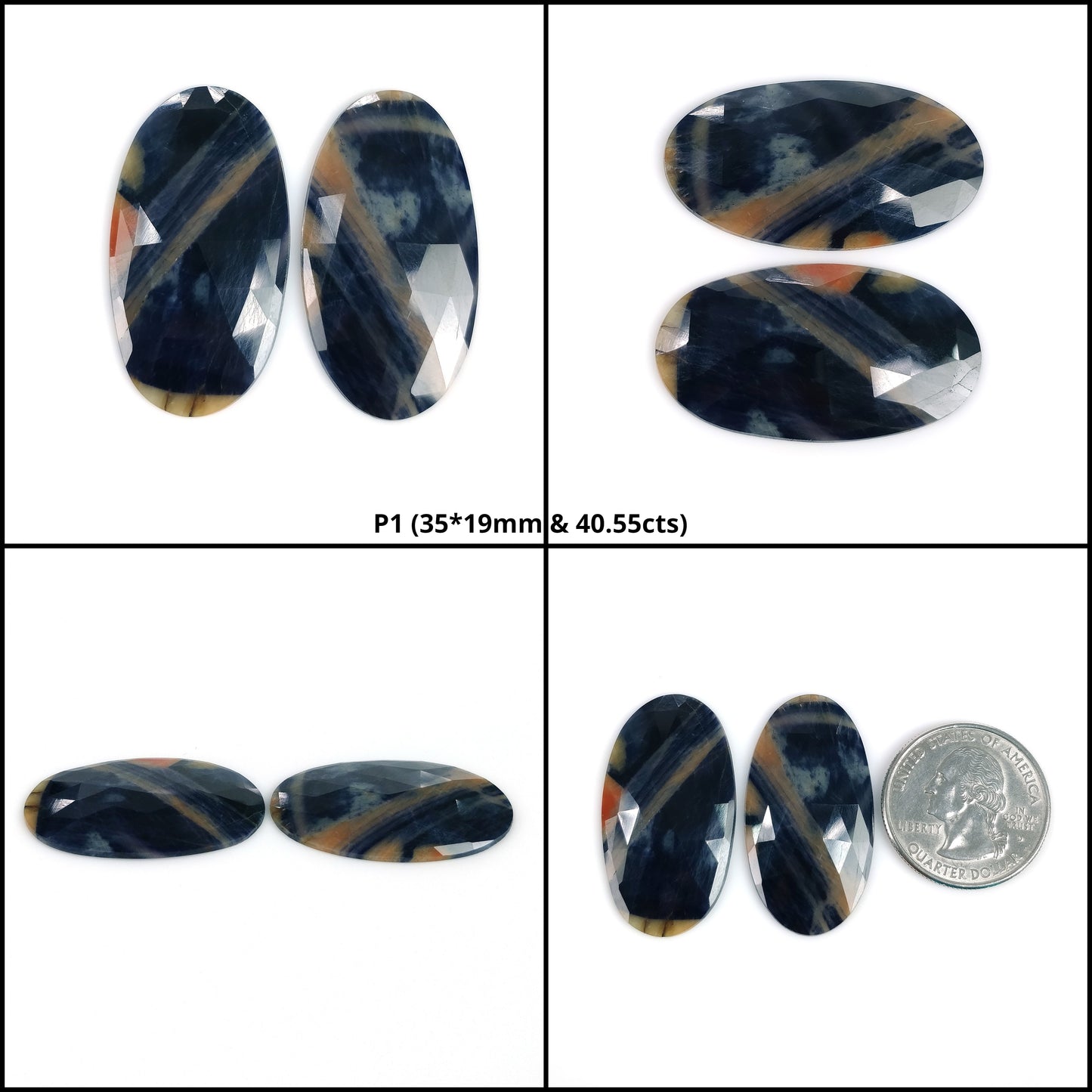 Rose Cut Sapphire