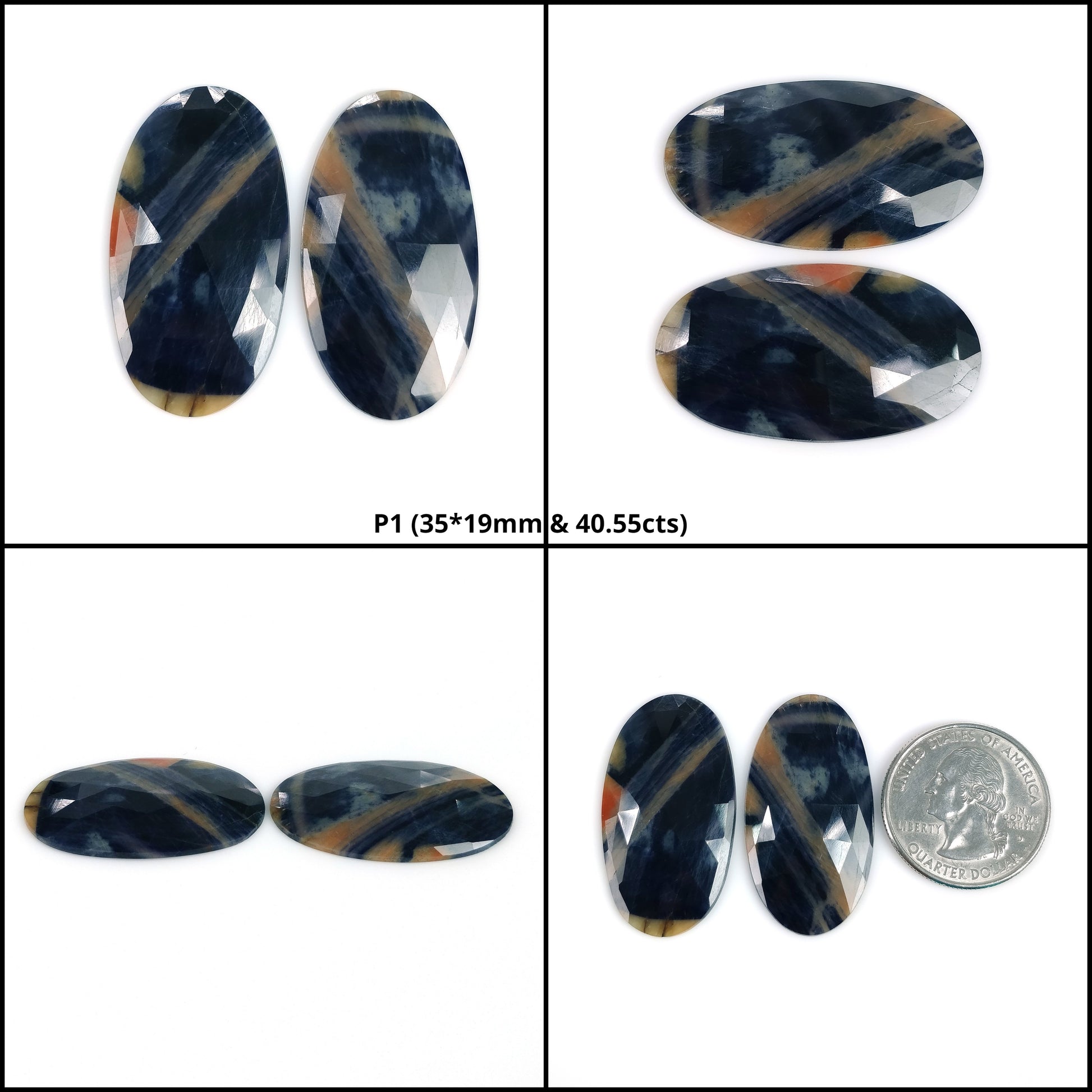 Rose Cut Sapphire