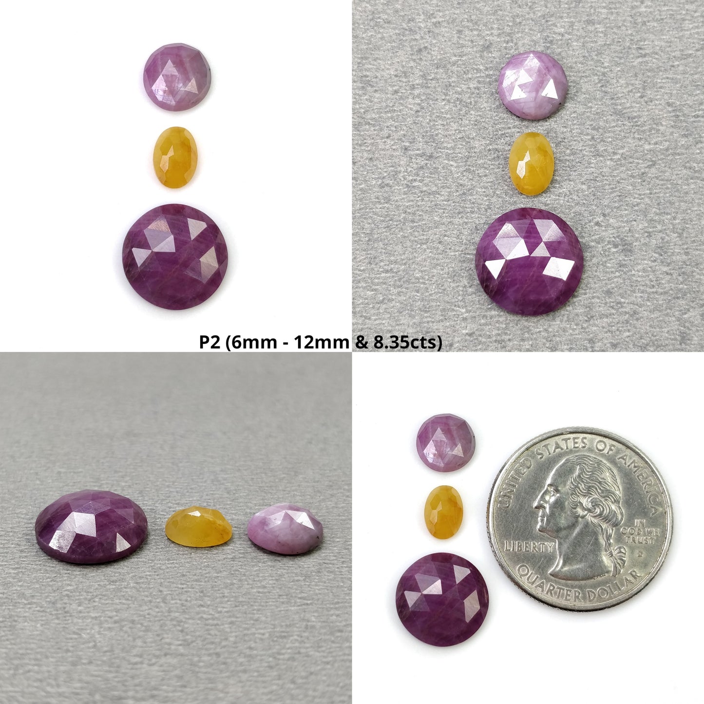 Rose Cut Ruby