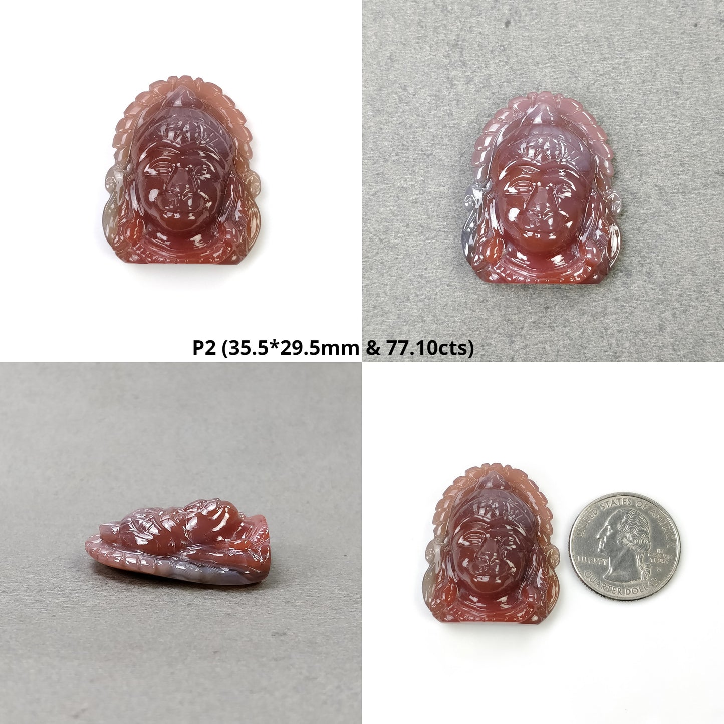 Agate Lord Hanuman