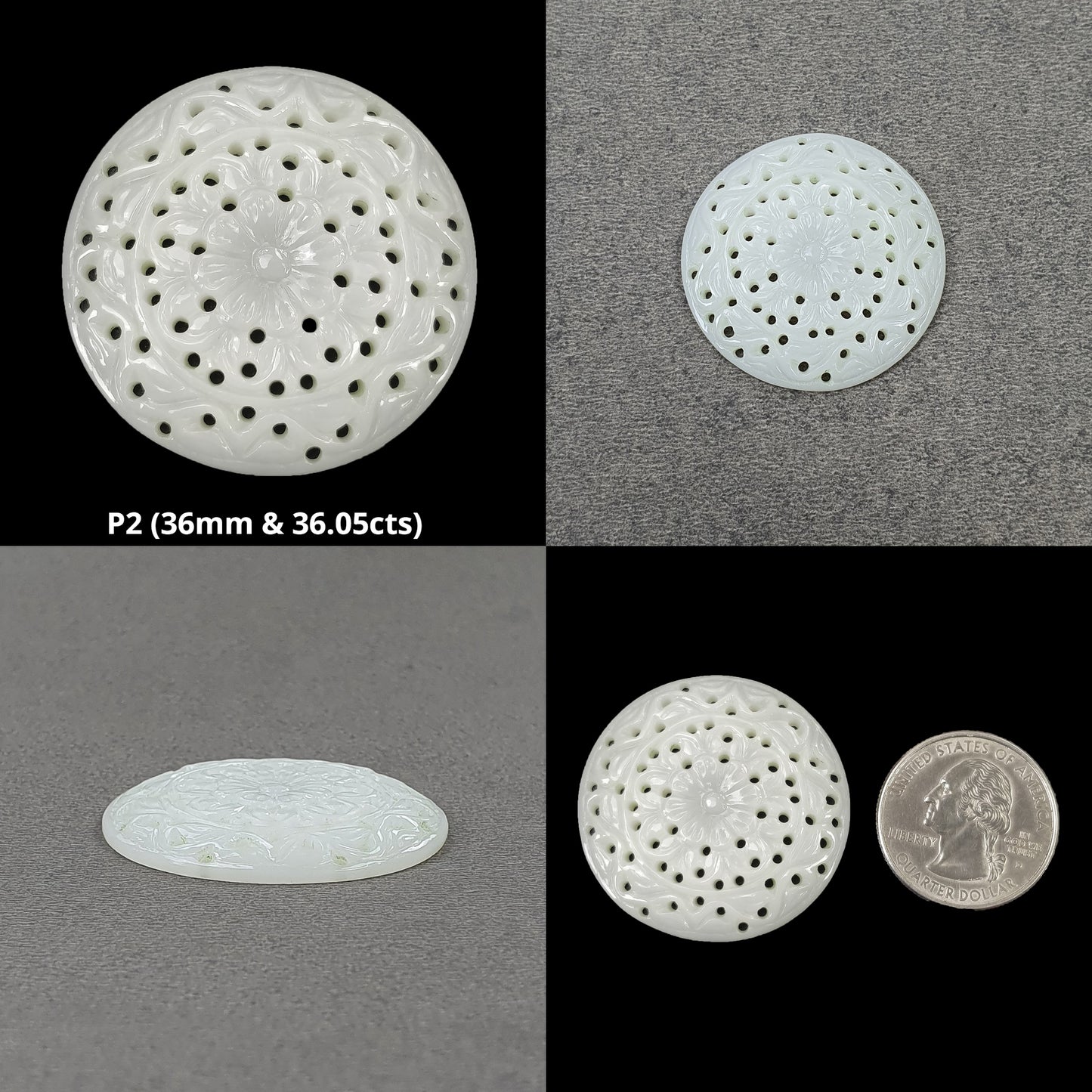 WHITE MOONSTONE Gemstone Carving : Natural Untreated Unheated Moonstone Hand Carved Round Oval Shape