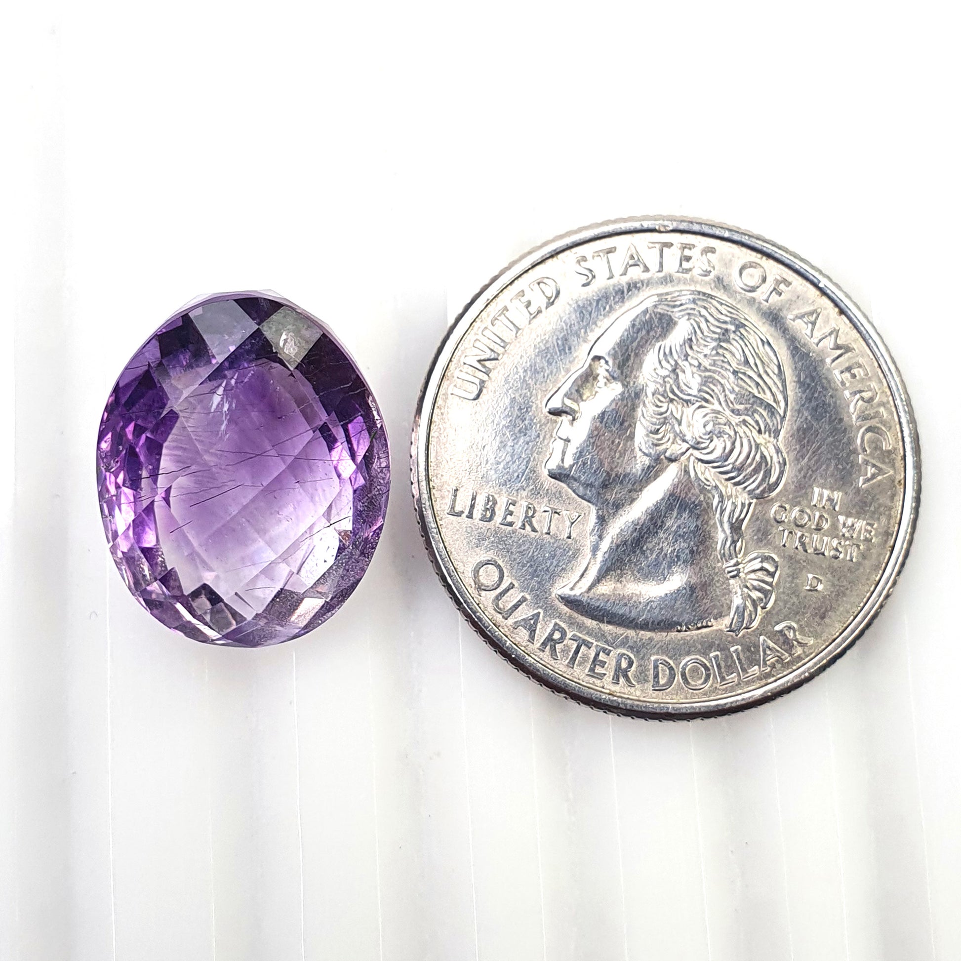 Purple Rutile Amethyst