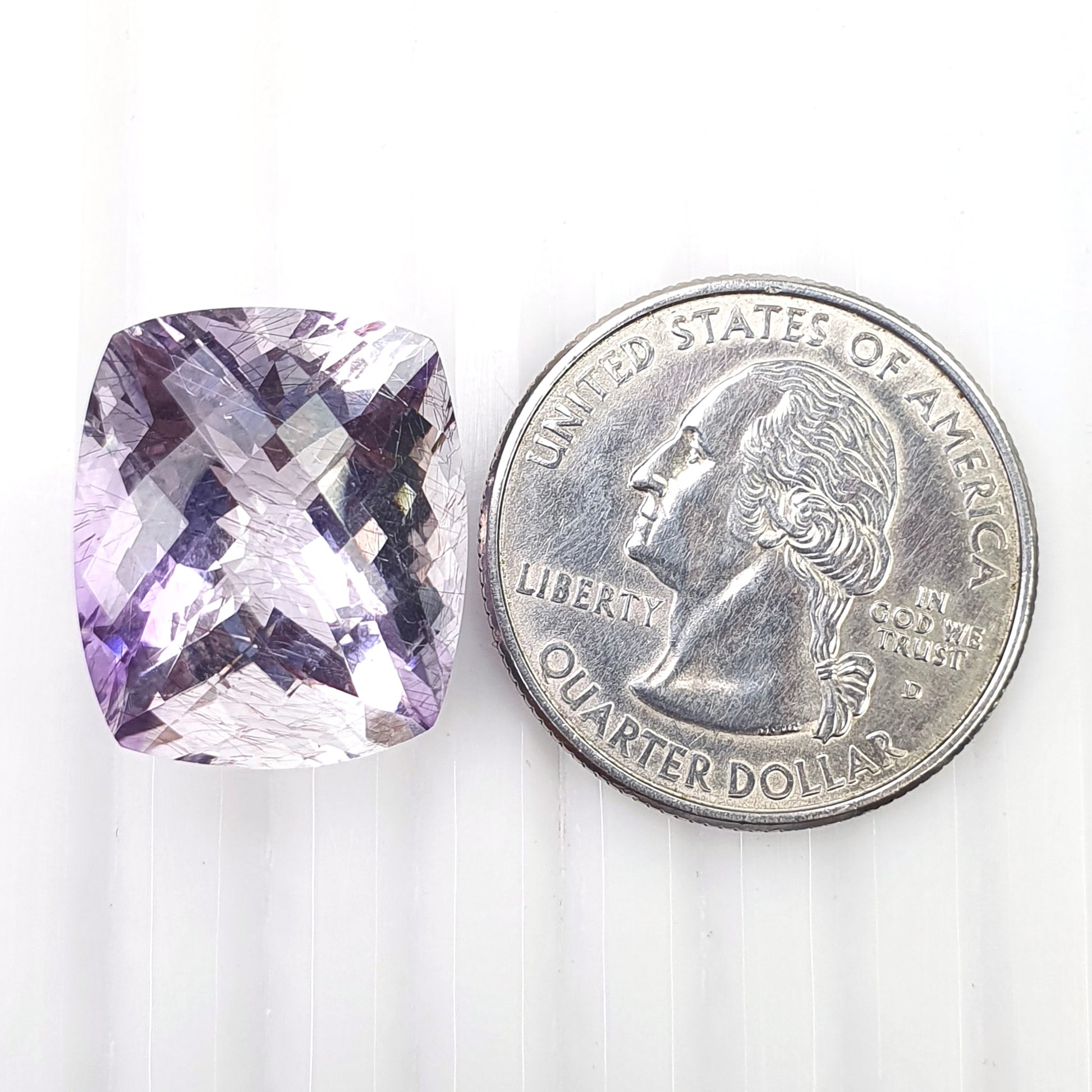 Checker Cut Amethyst