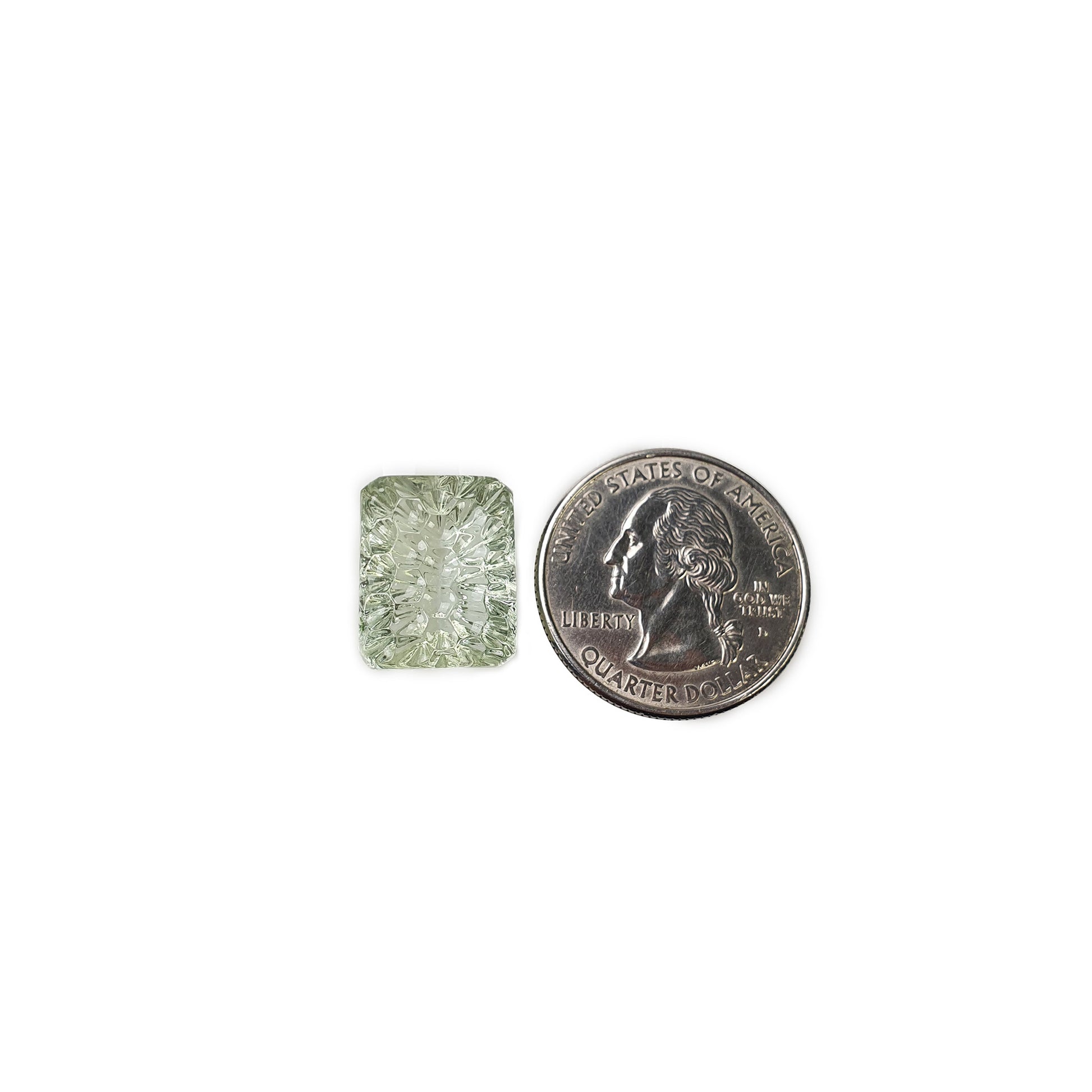 Aquamarine Carving