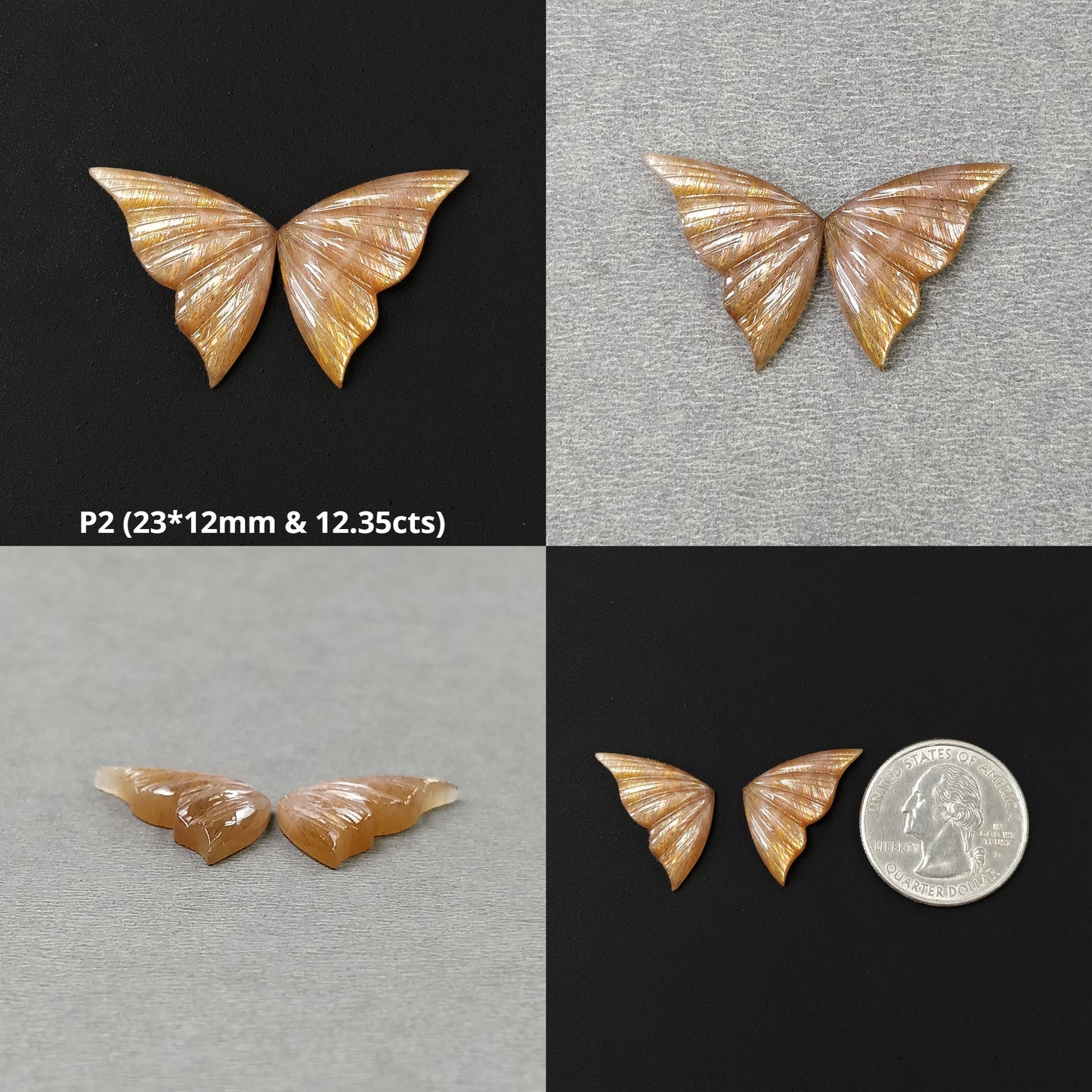 Hand Carved Butterfly