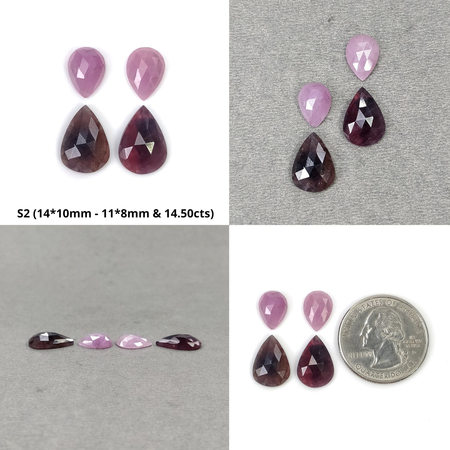 Rose Cut Sapphire