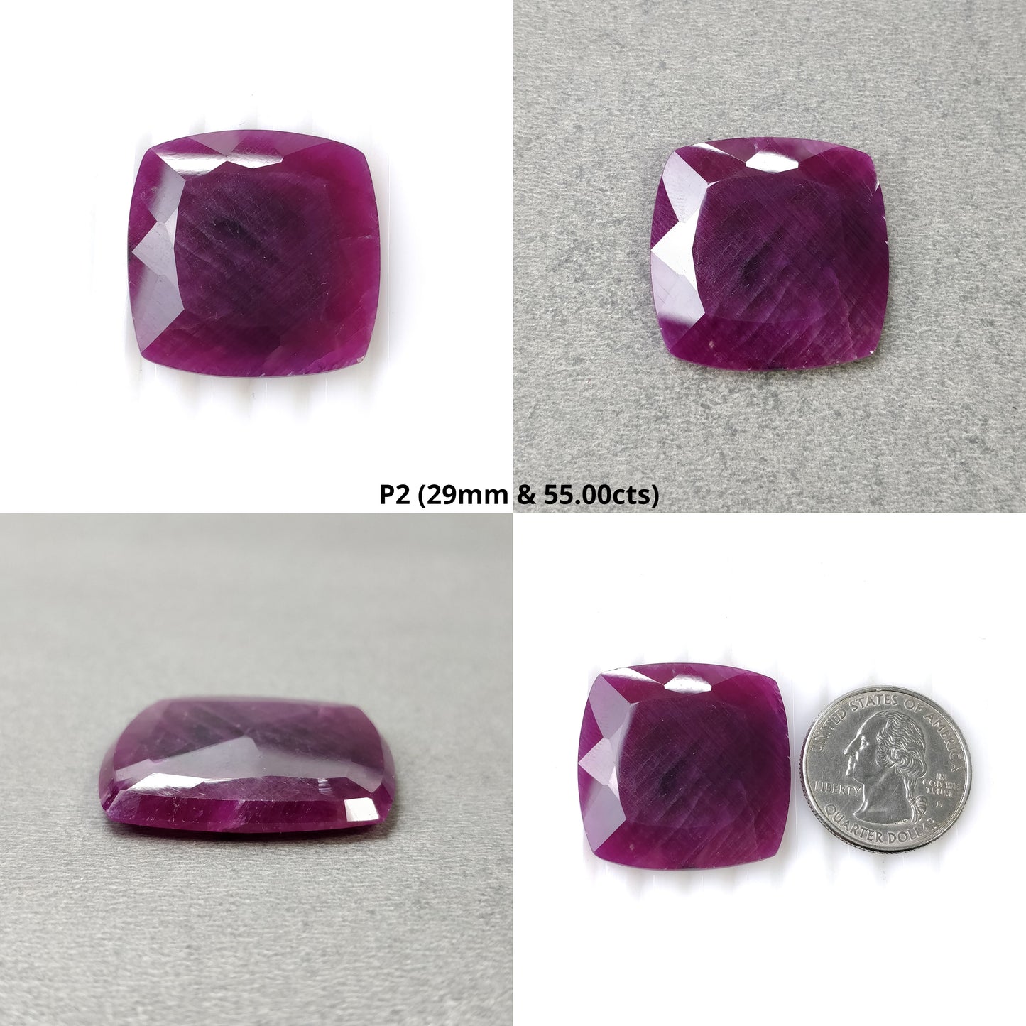 Cushion Shape Ruby