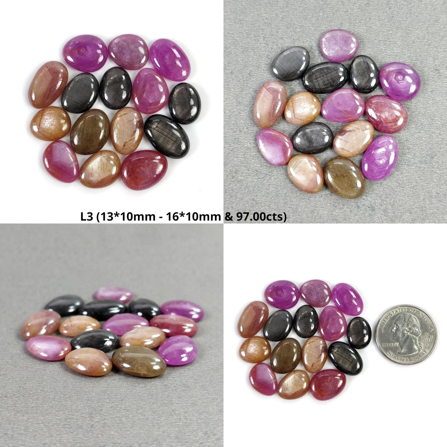 Sapphire cabochon
