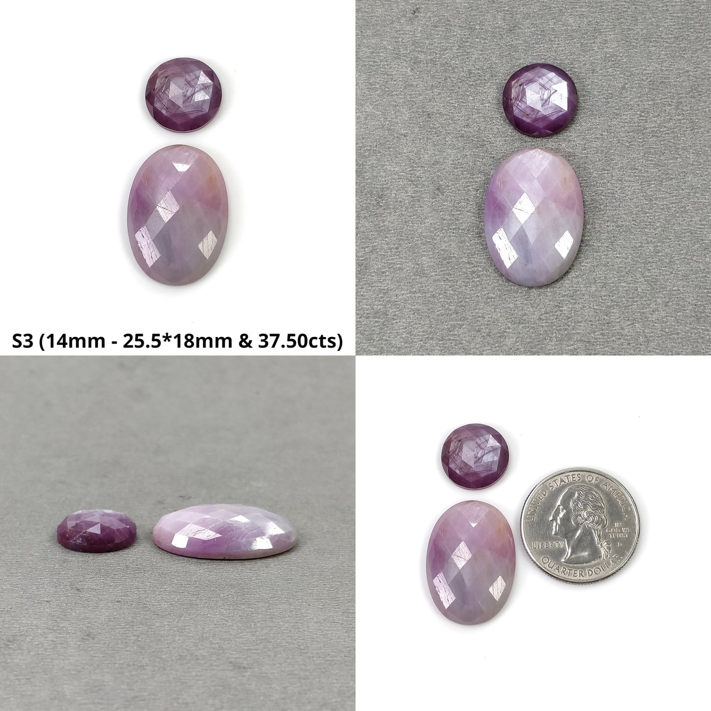 Rose Cut Sapphire