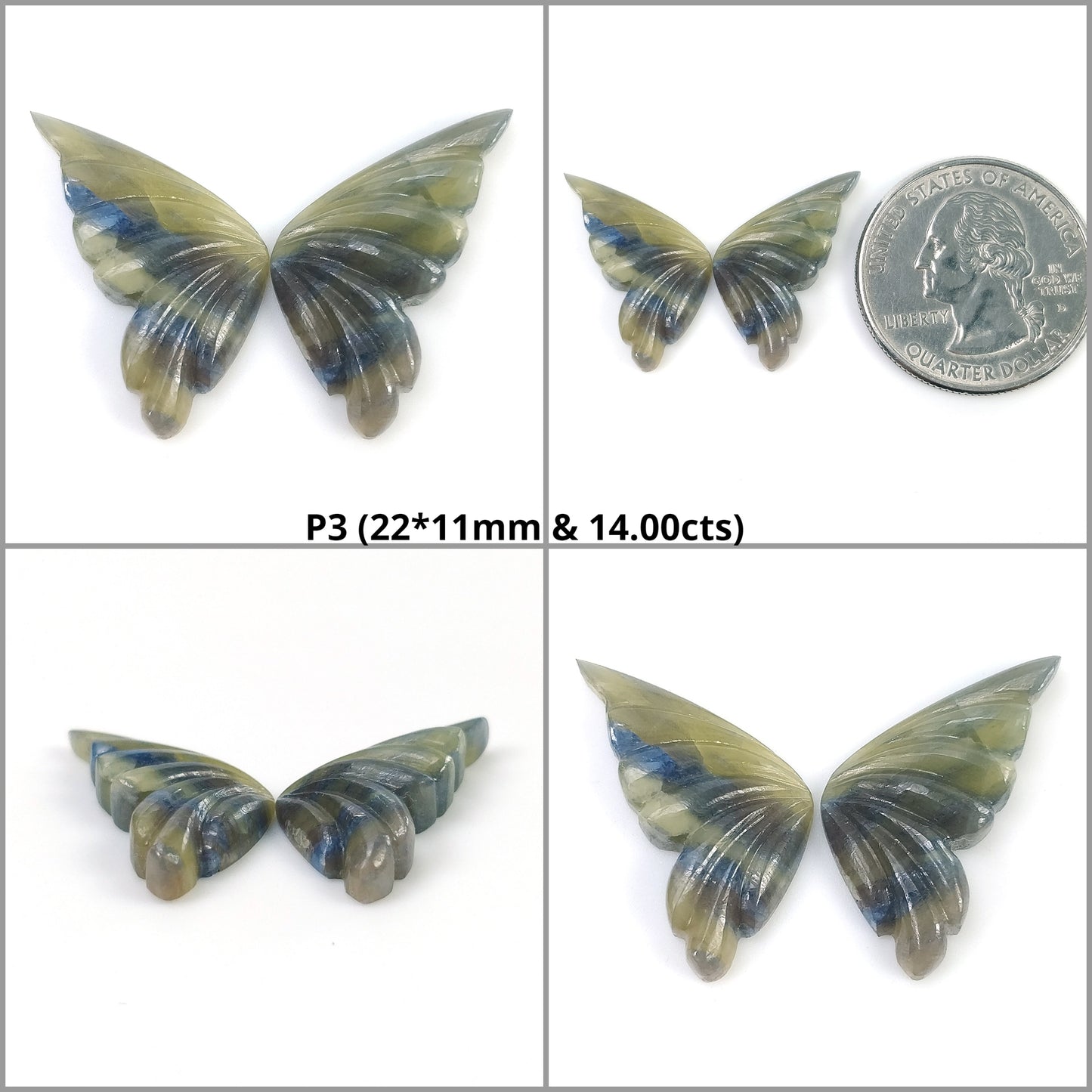 Hand Carved Butterfly