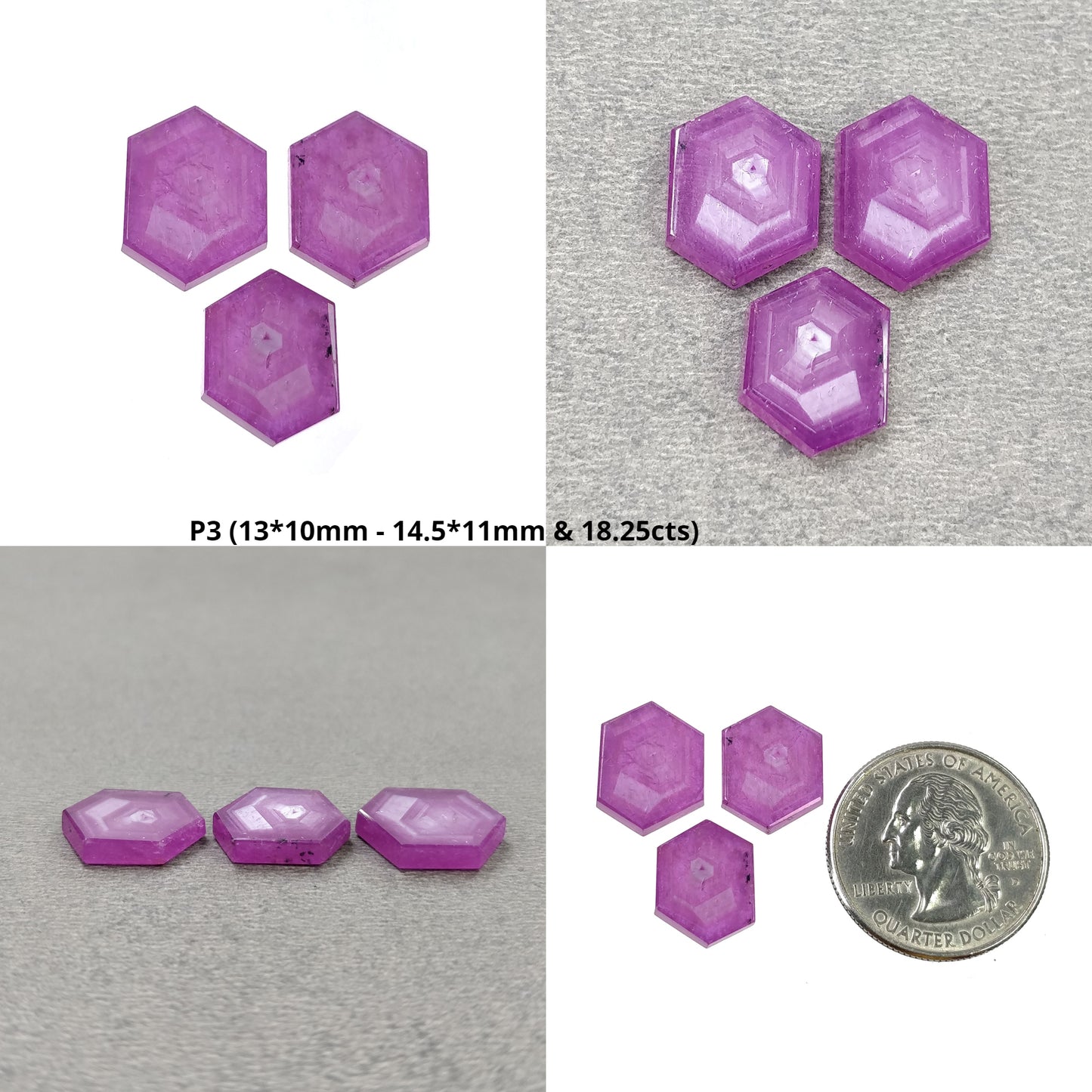 Sapphire Flat Slices