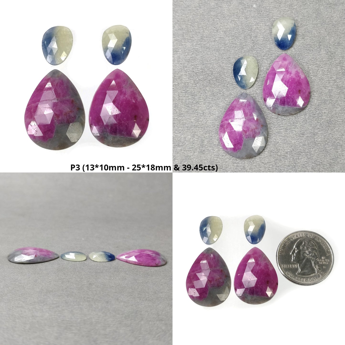 Uneven Shape Sapphire