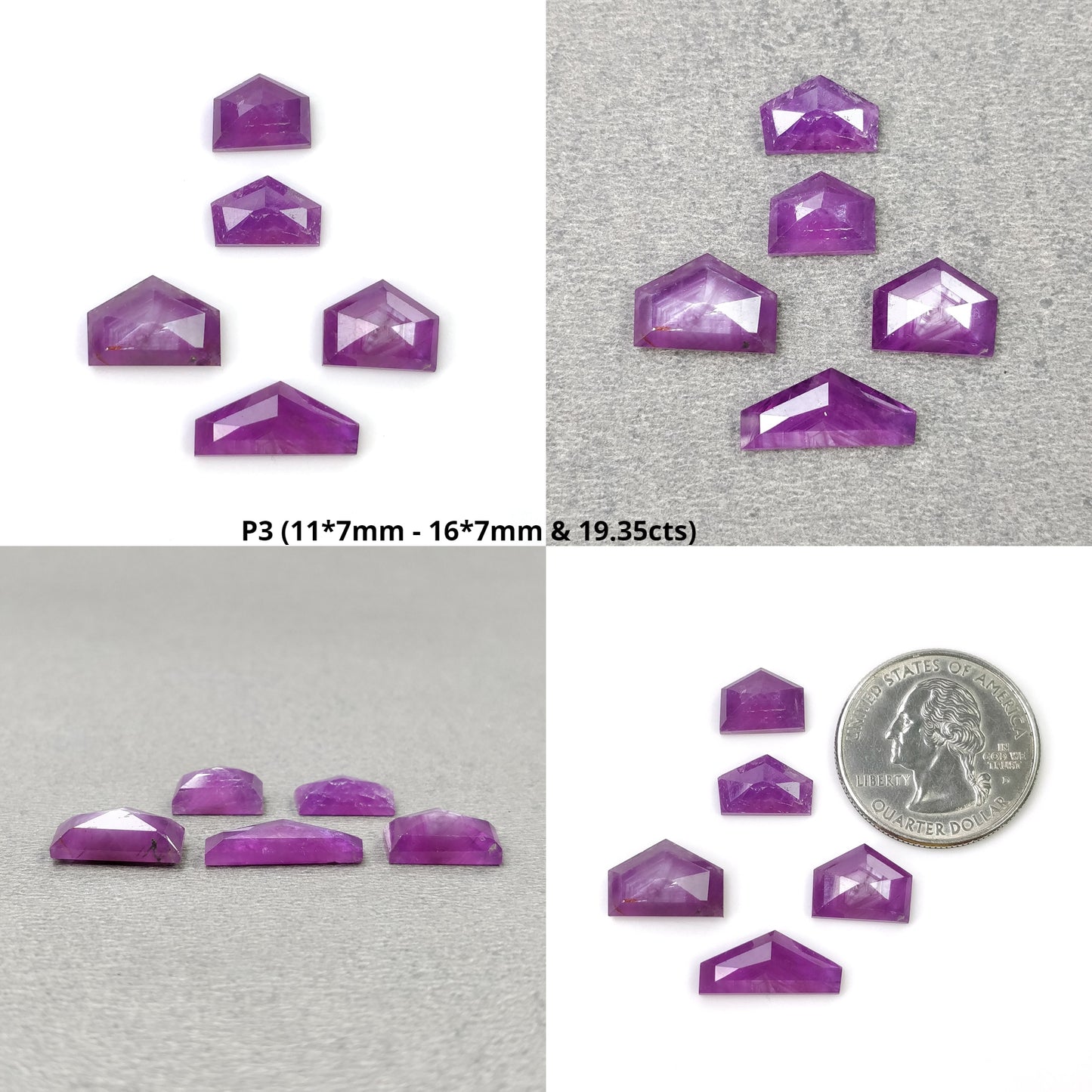 Uneven Shape Sapphire