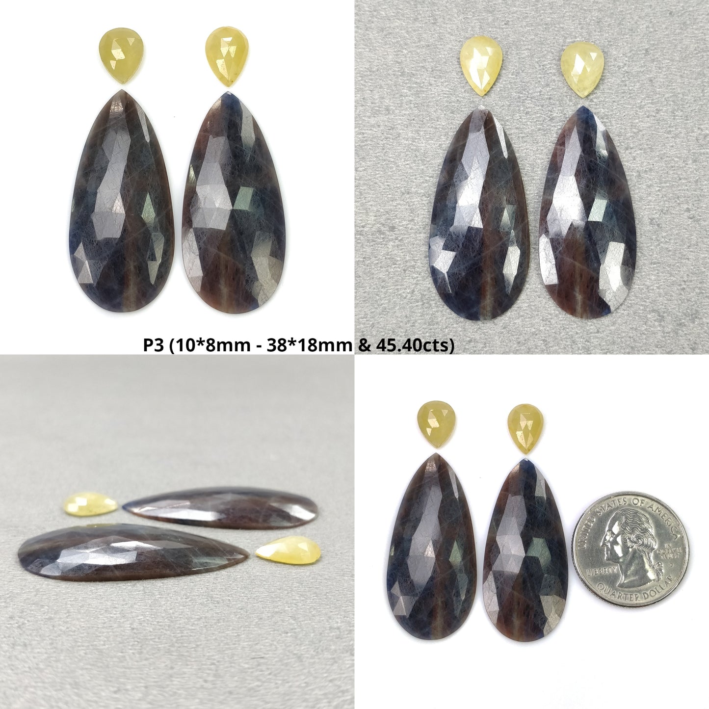 Rose Cut Sapphire