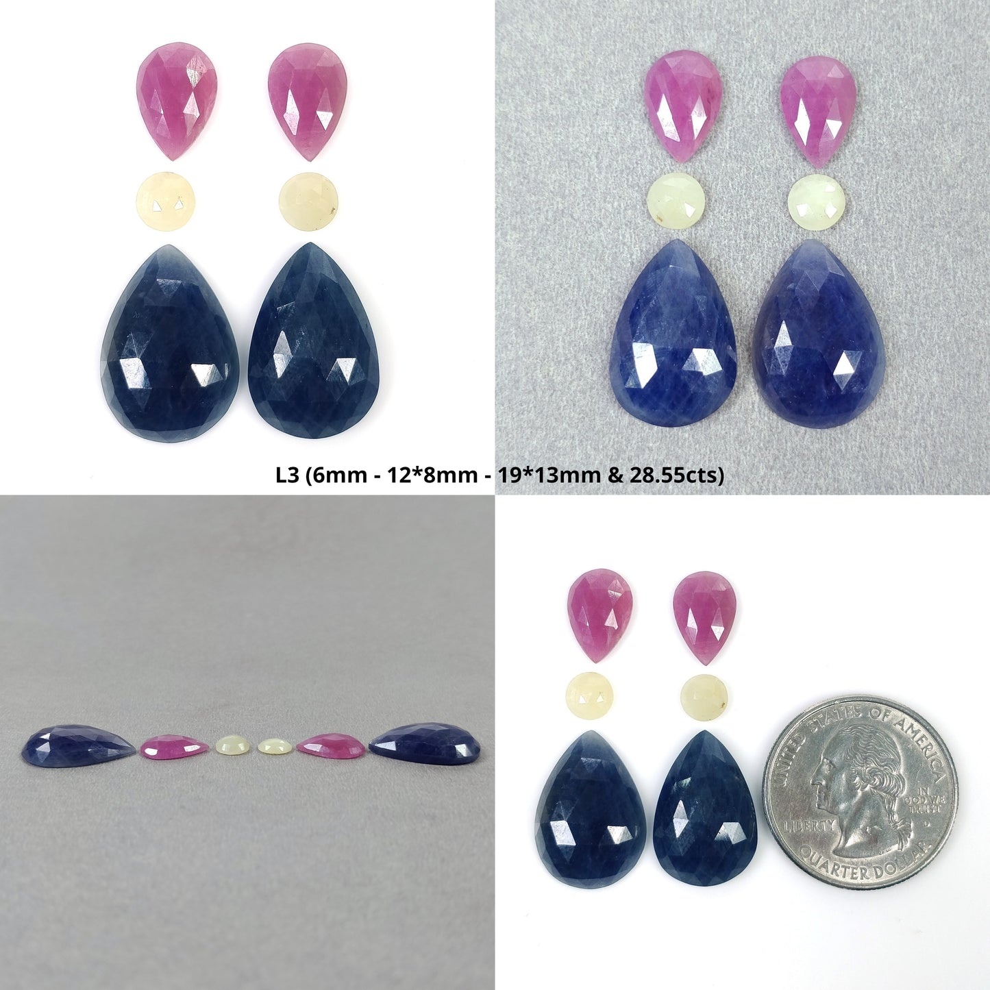 Multi Color Sapphire
