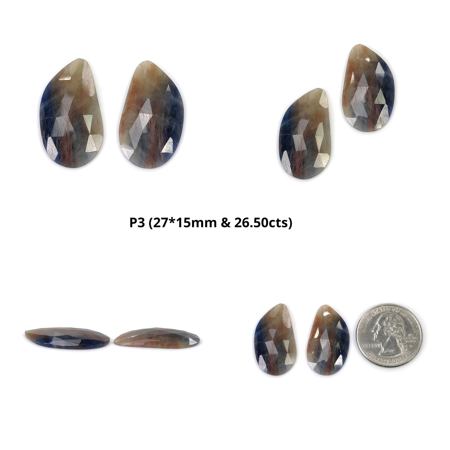 Uneven Shape Sapphire