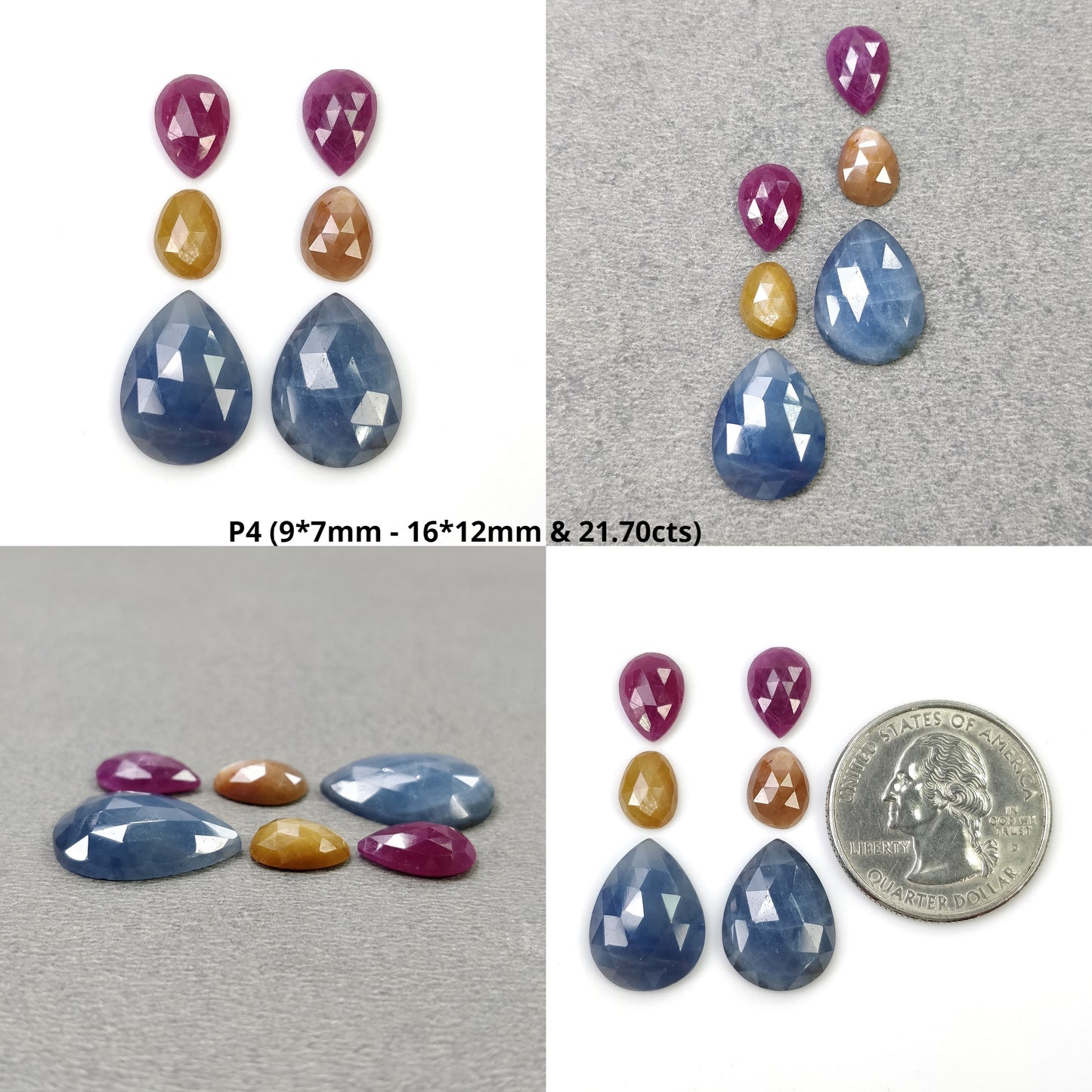 Pear Shape sapphire
