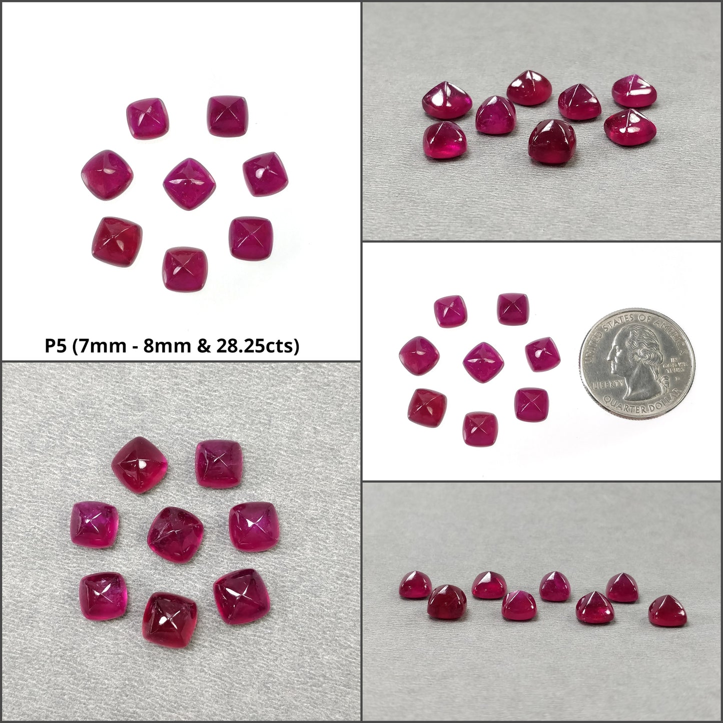 Pinkish Red Ruby