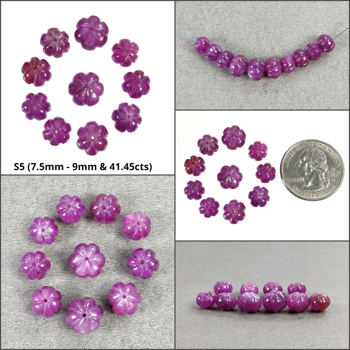 Sapphire Beads