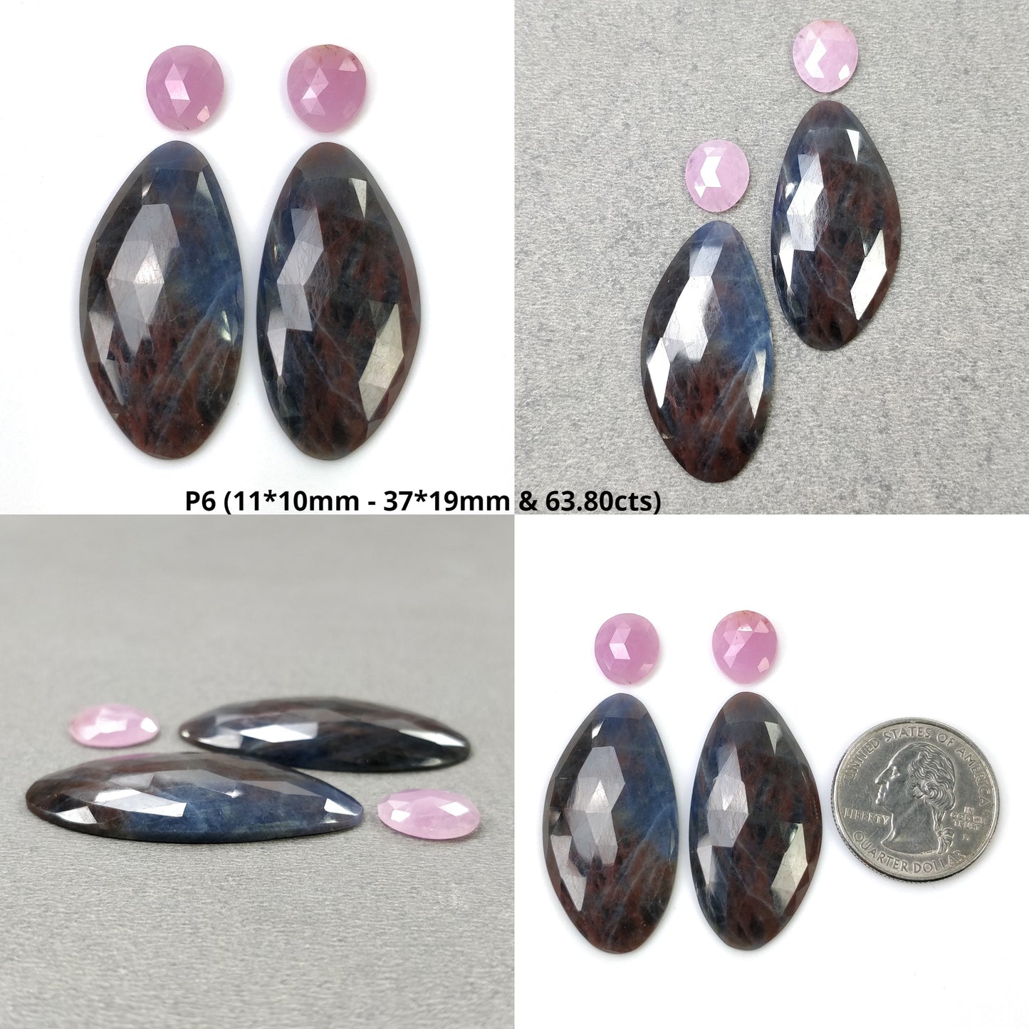 Uneven Shape Sapphire