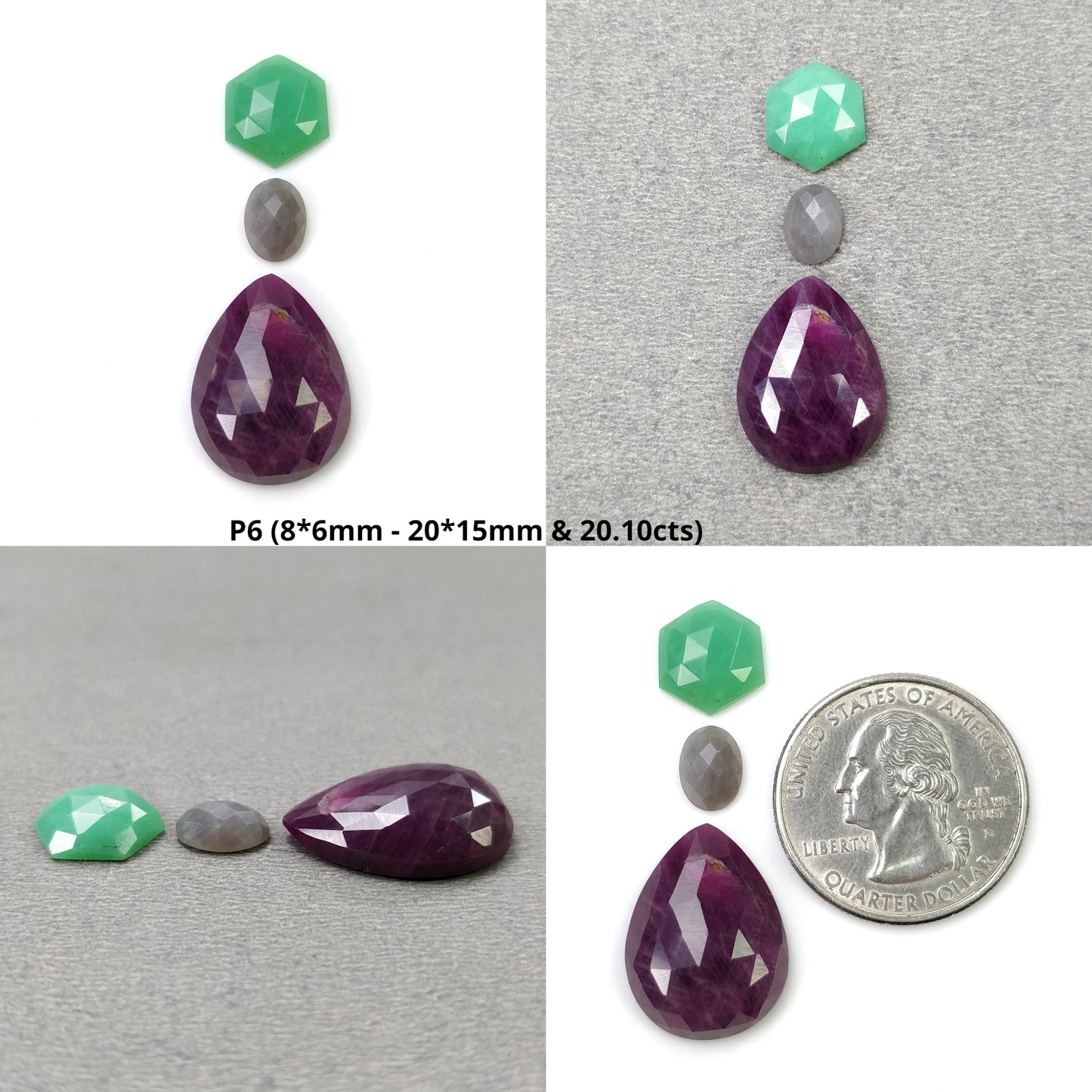 Rose Cut Gemstone