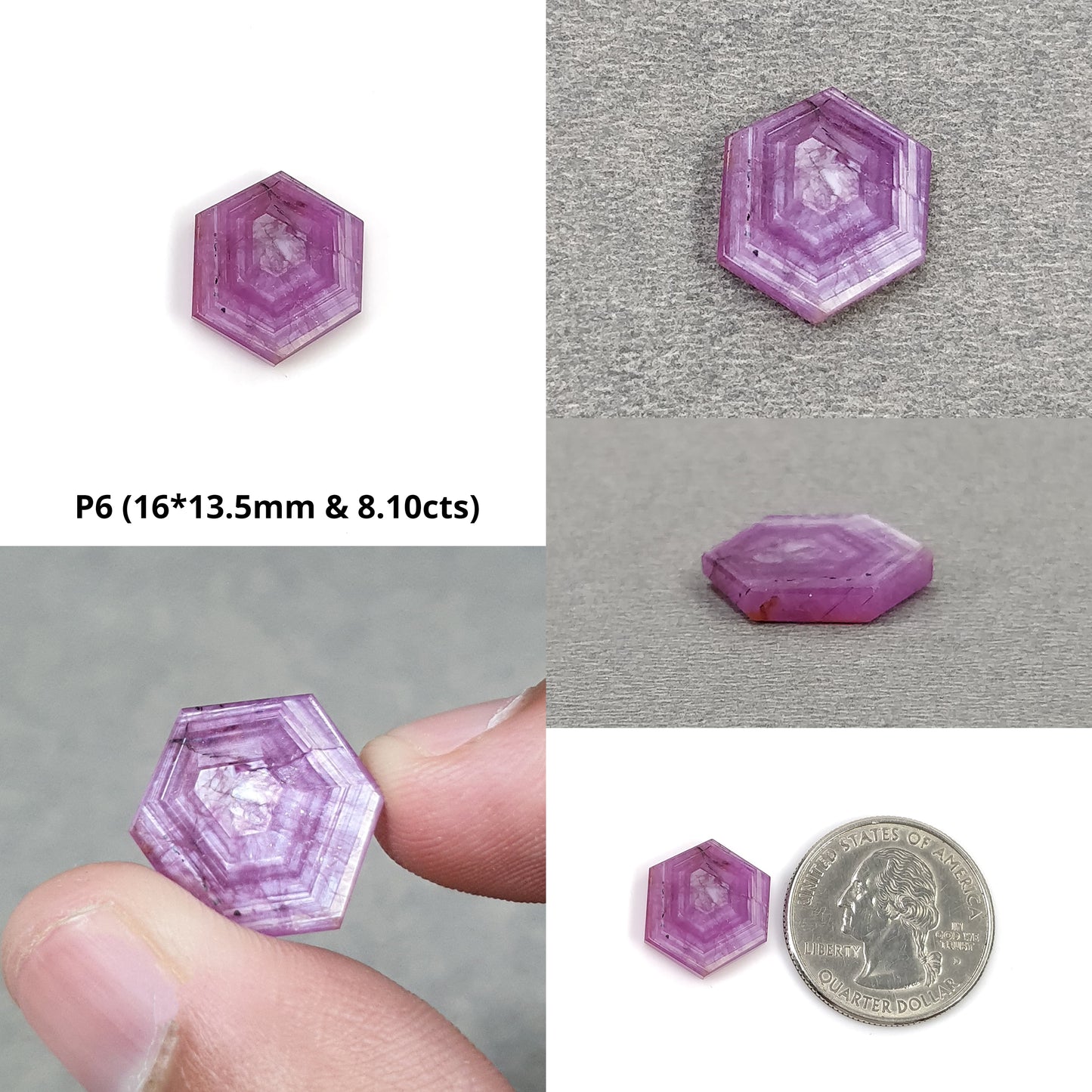Sapphire Flat Slices