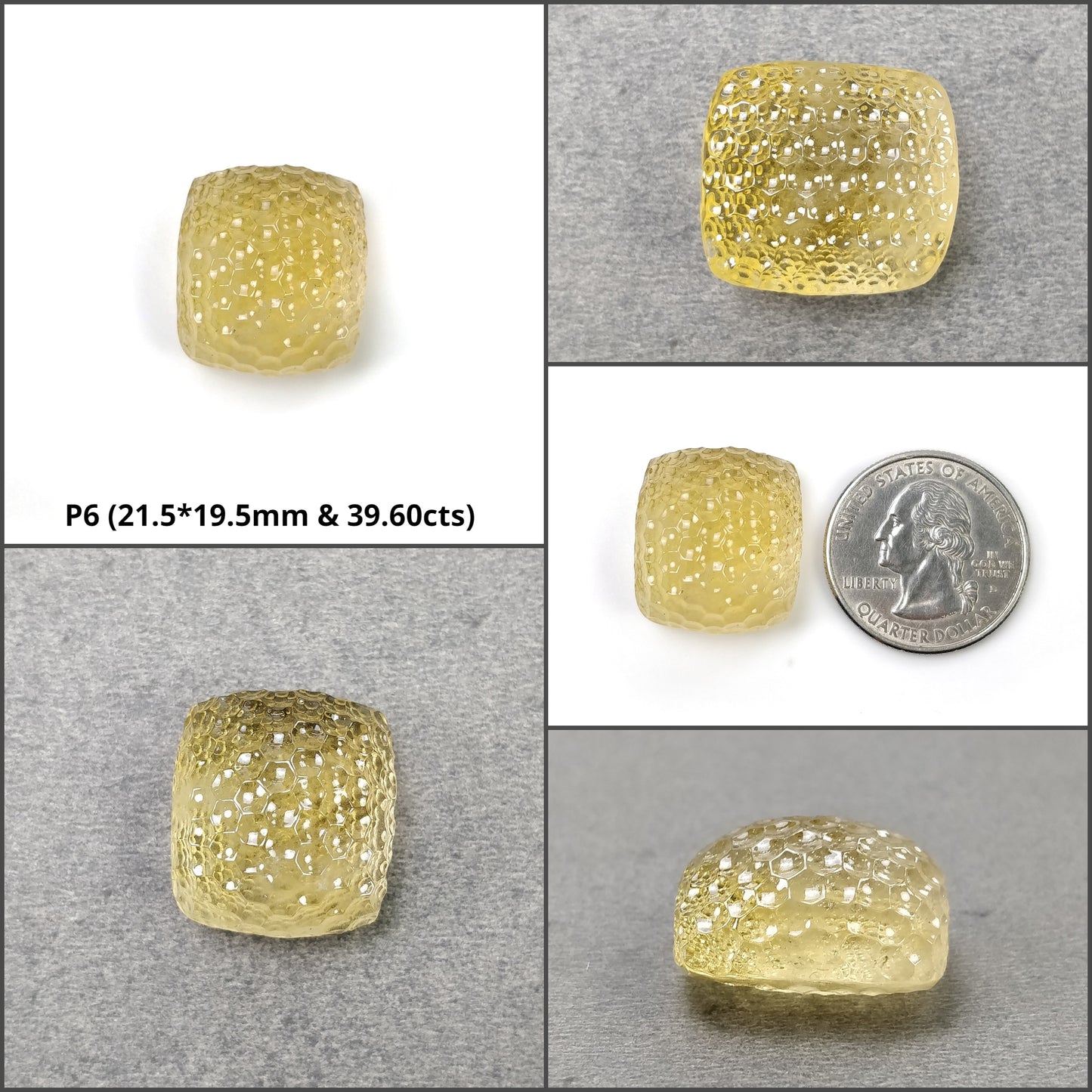Citrine Carving