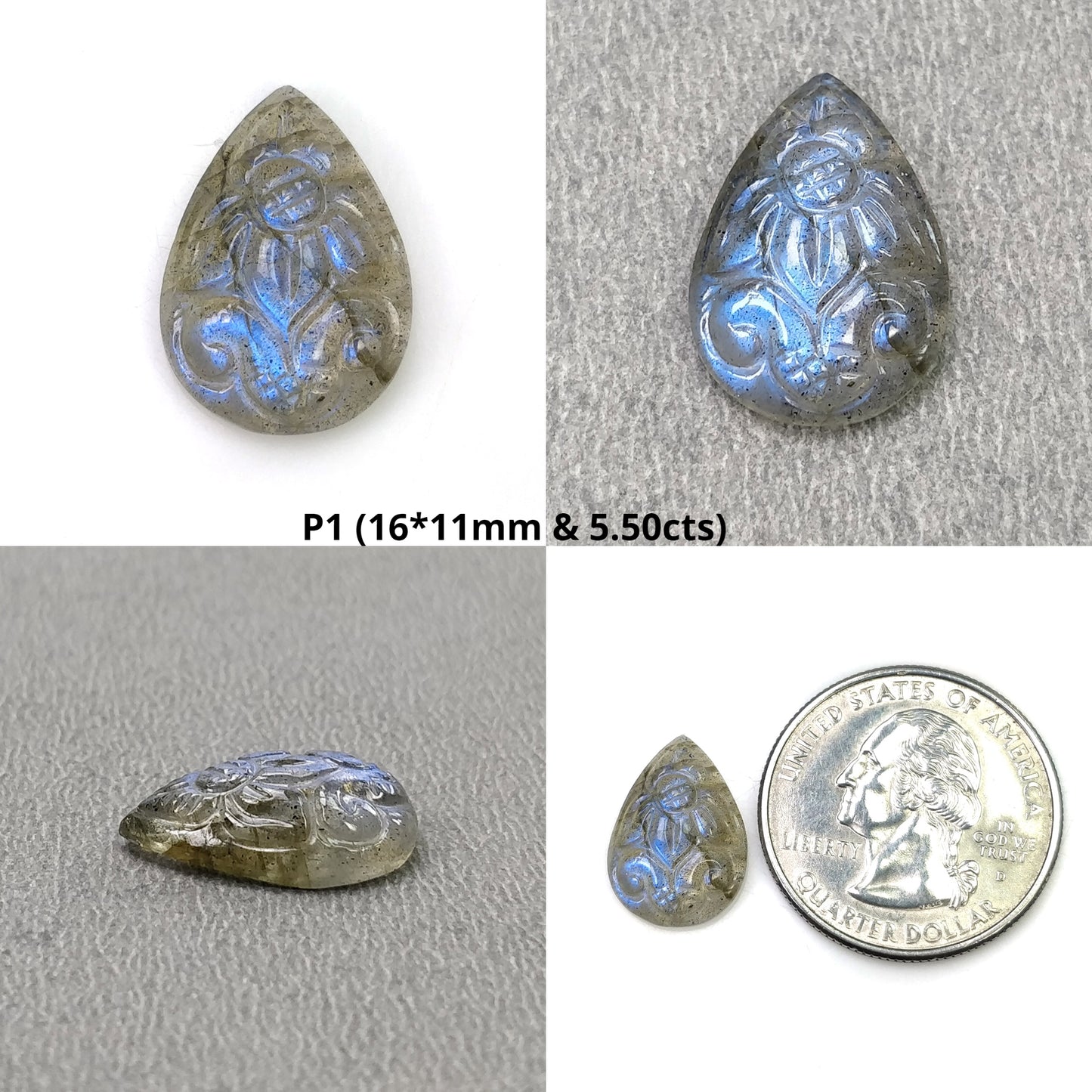 Labradorite Carving