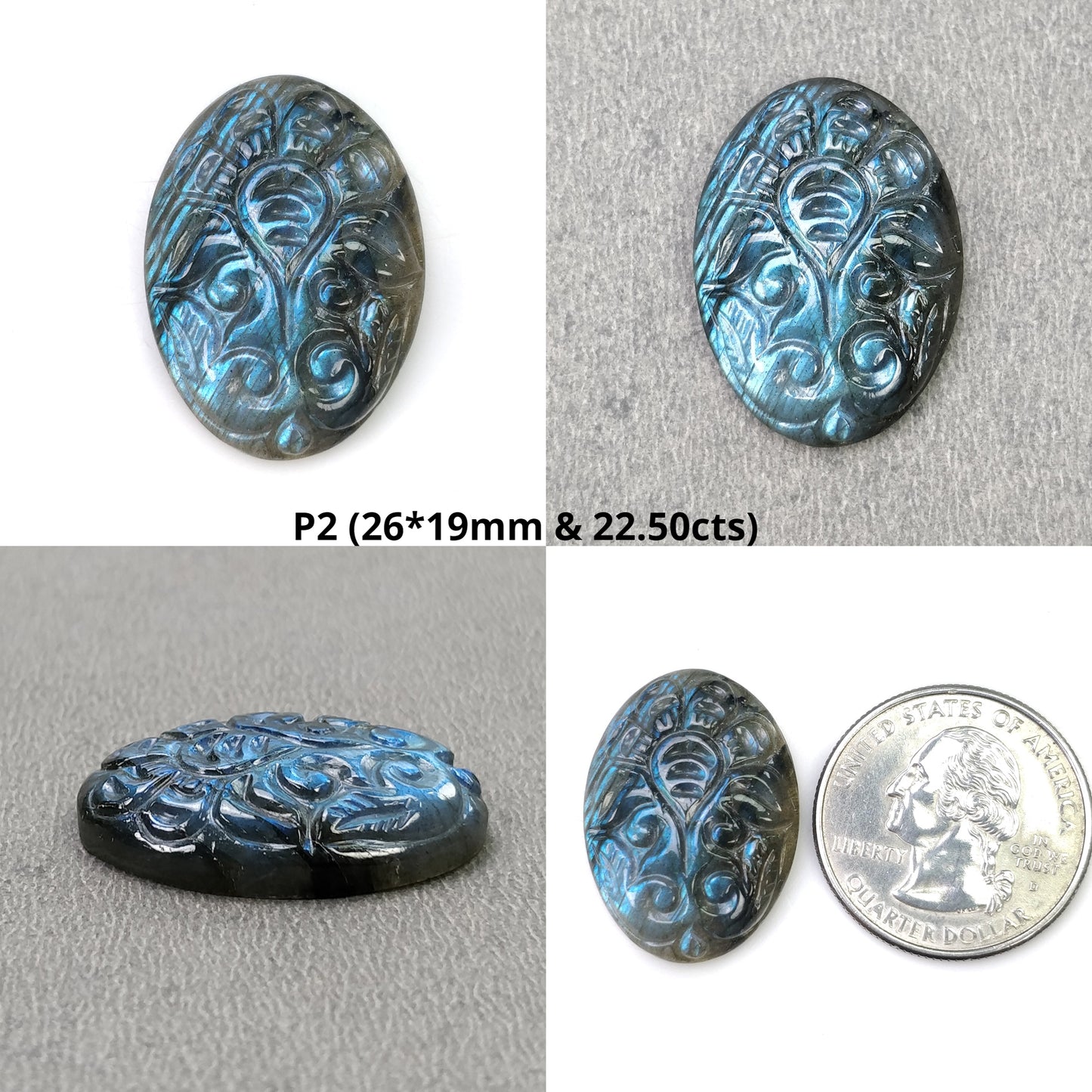 Labradorite Carving