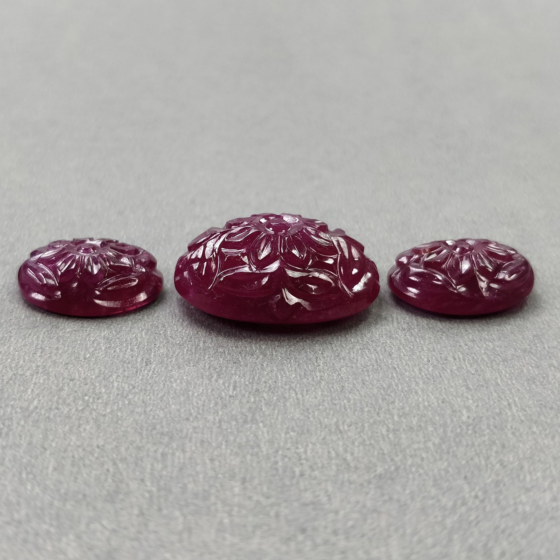 Hand Carved Ruby