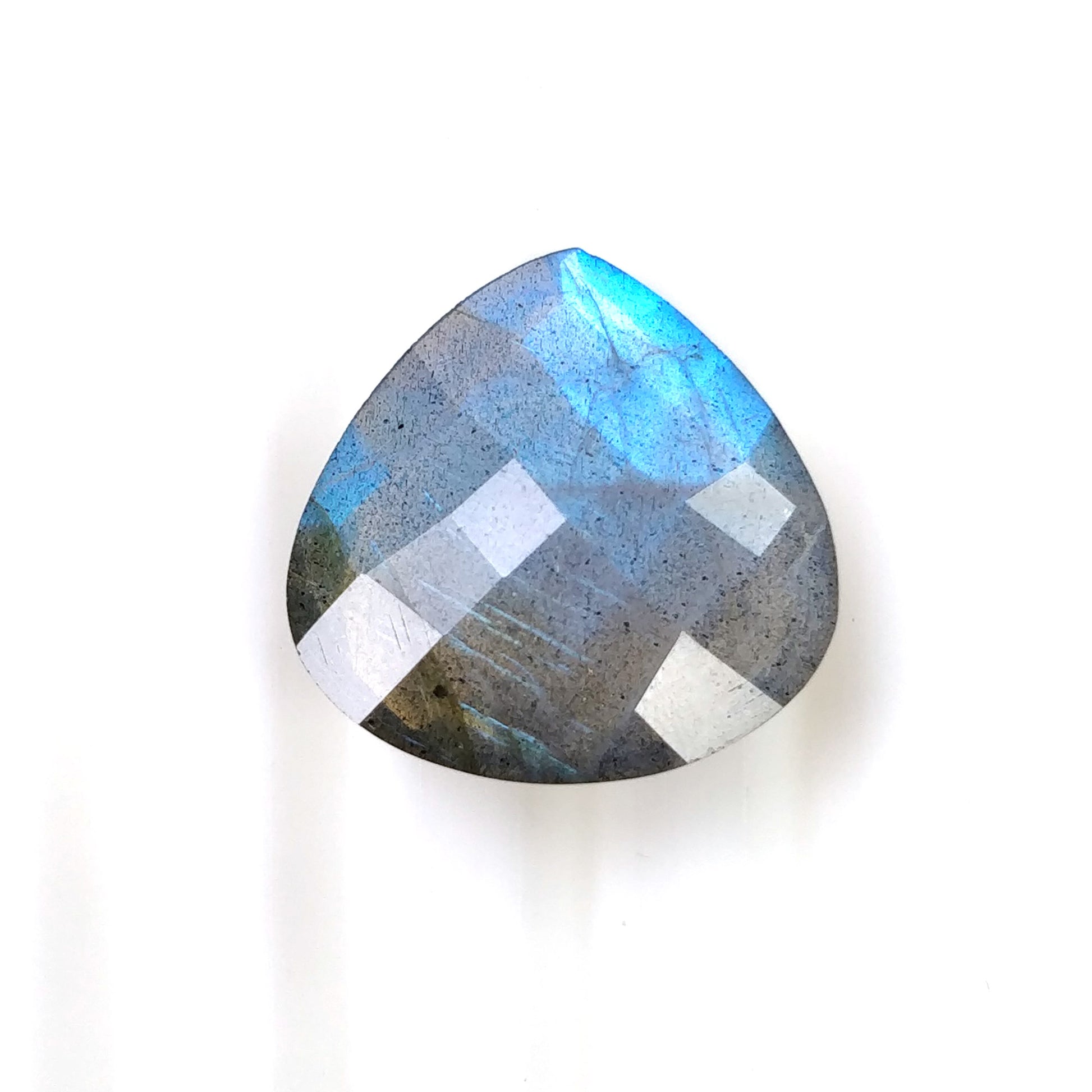 Labradorite Heart