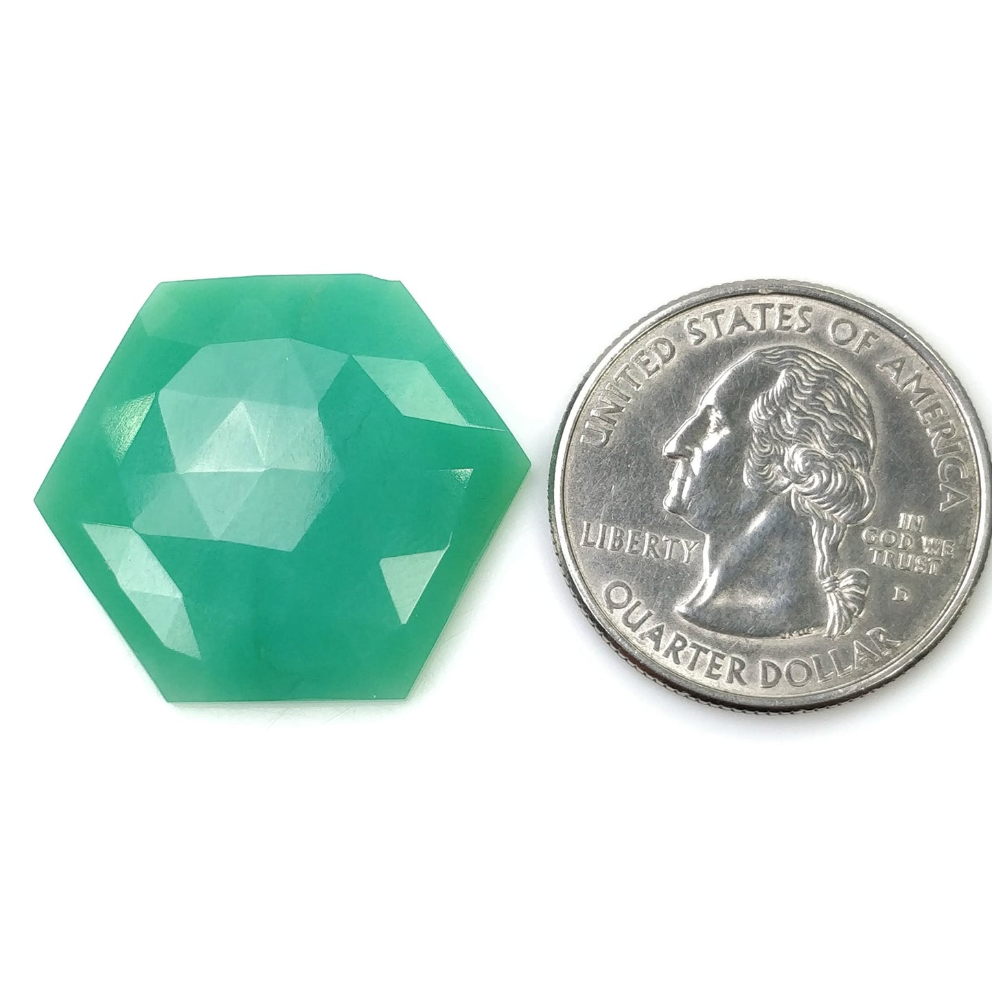 Rose Cut Chrysoprase