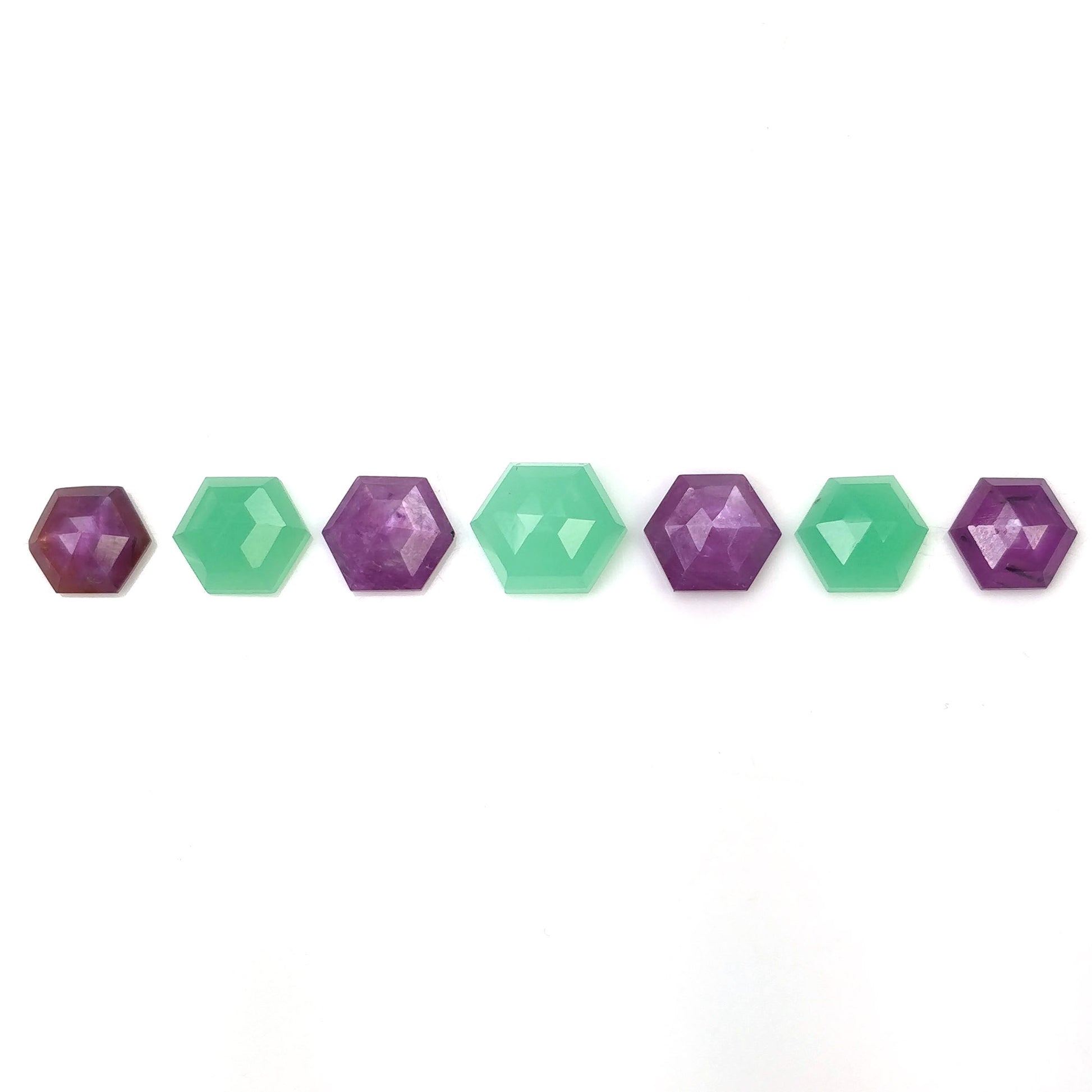 Hexagon Chrysoprase