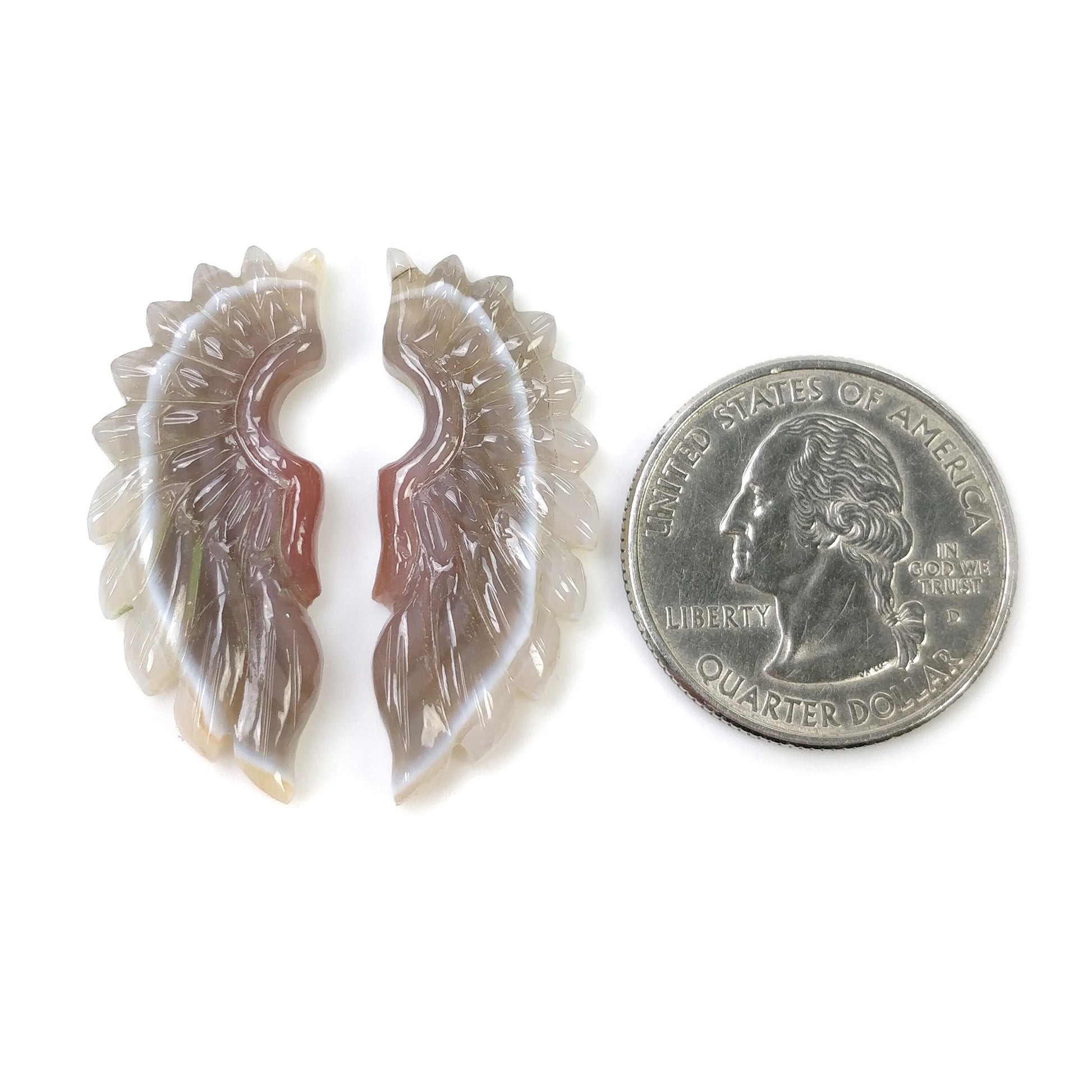 Agate Angel Wings