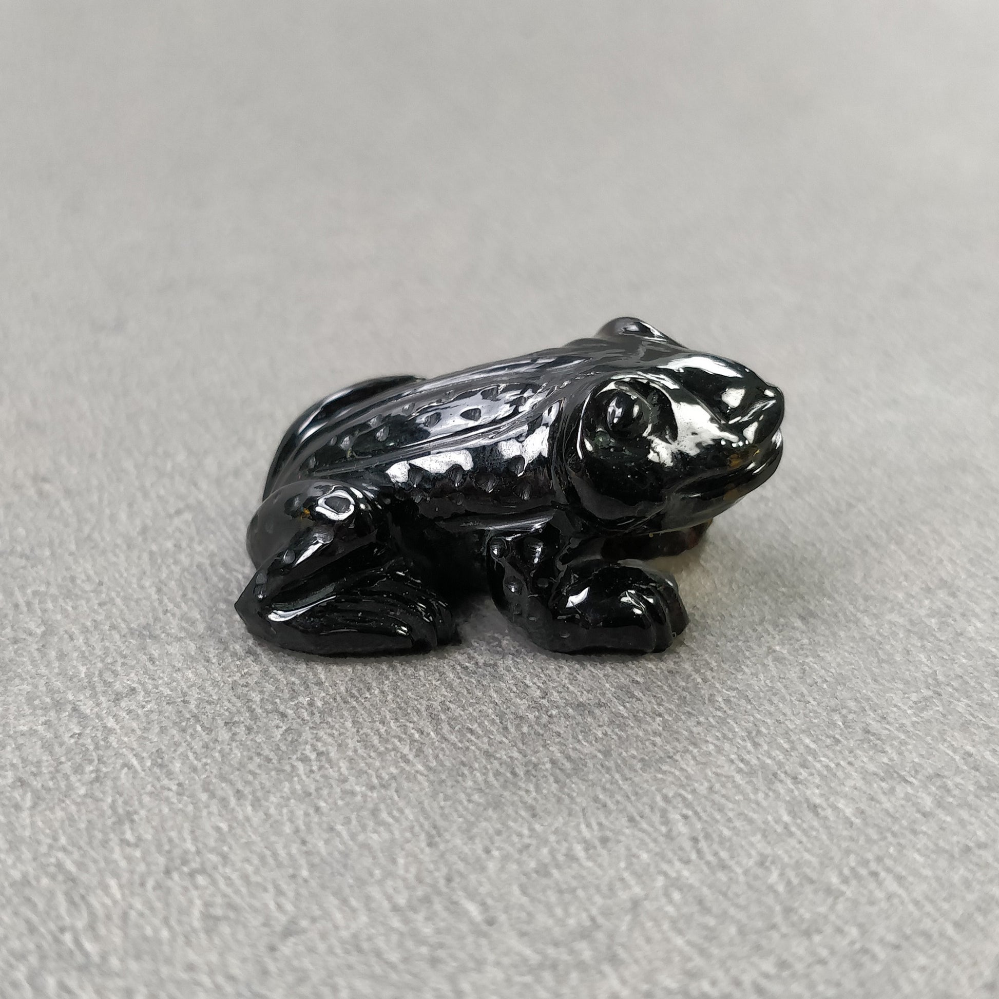Hand carved Frog