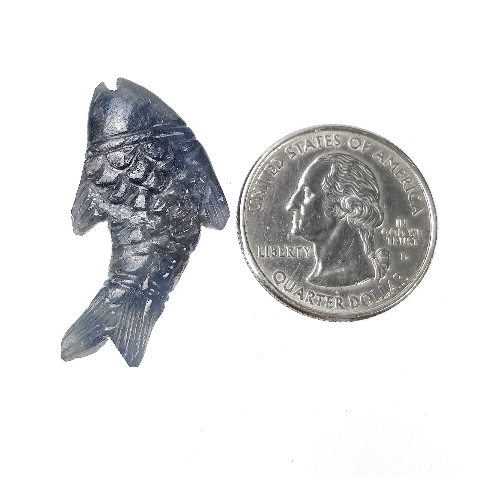 Fish Carving Sapphire
