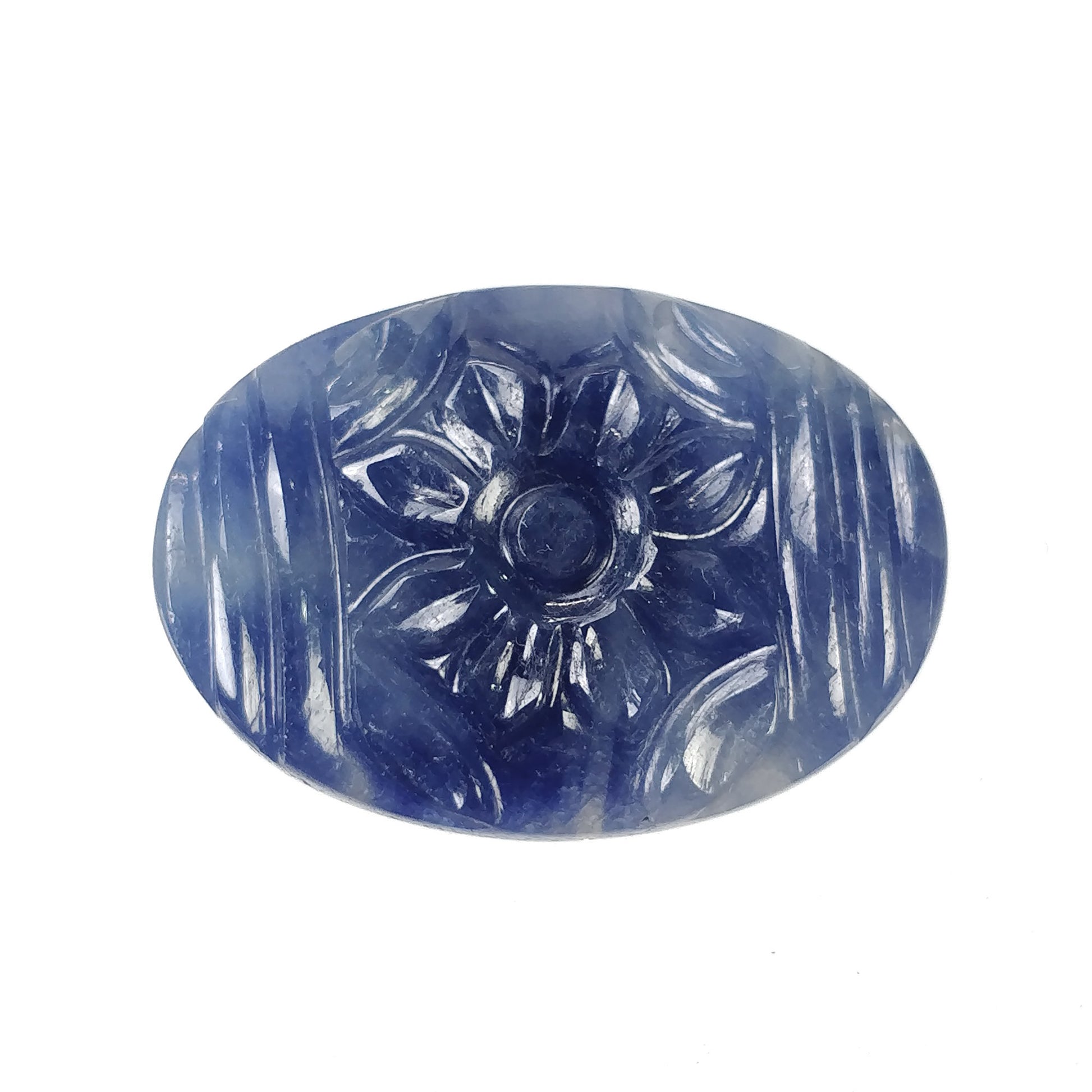 Hand Carved Sapphire