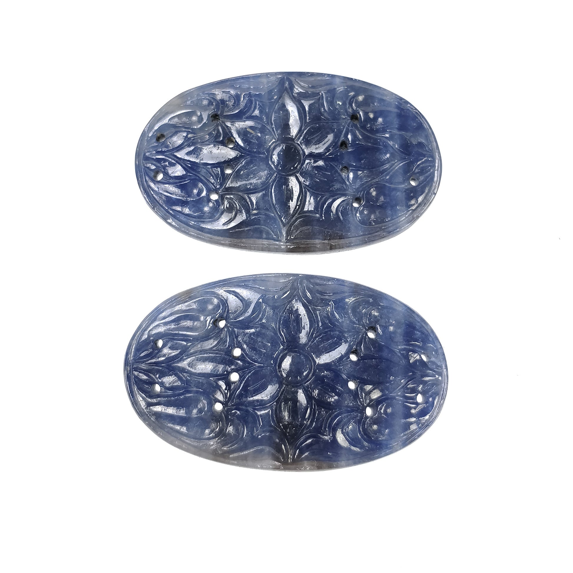 Hand Carved Sapphire
