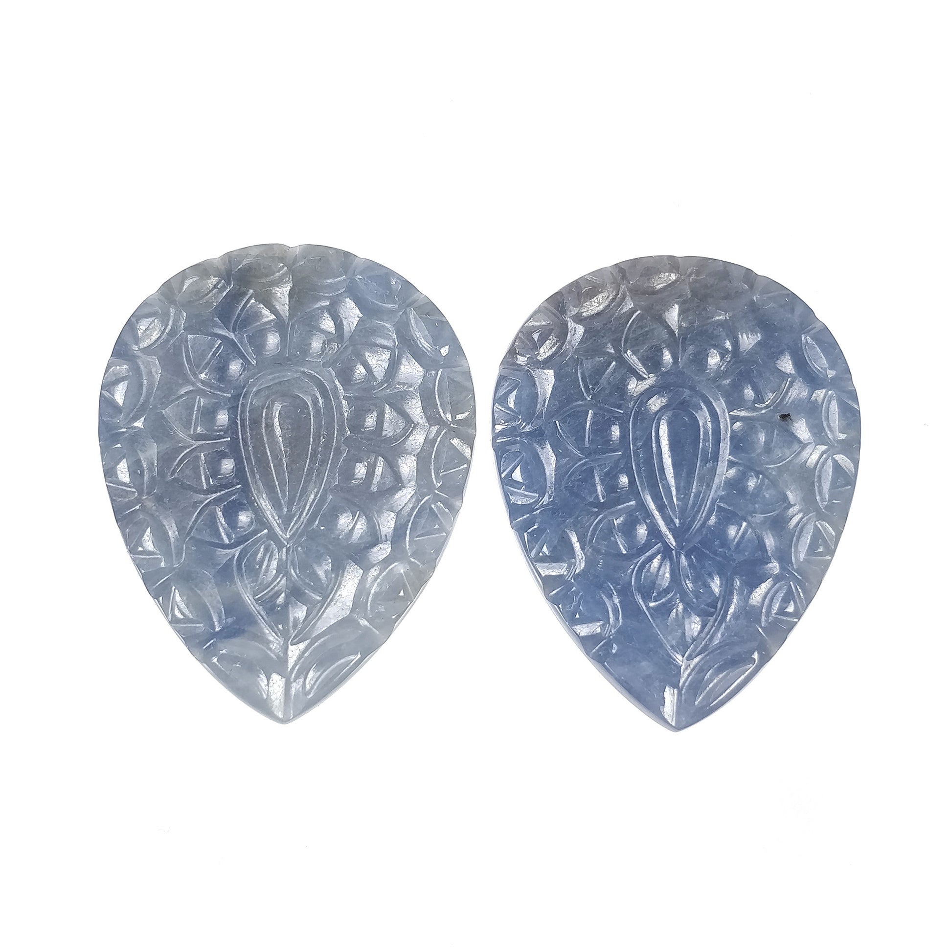 Hand Carved Sapphire