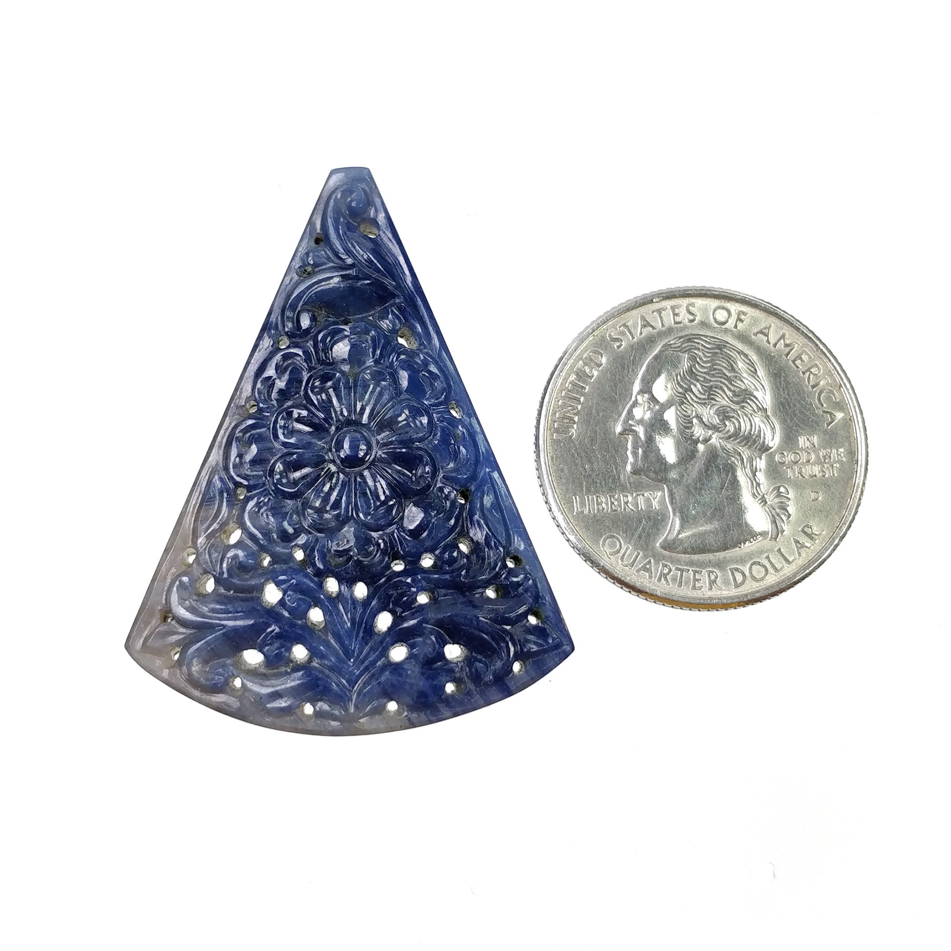 Sapphire Carving